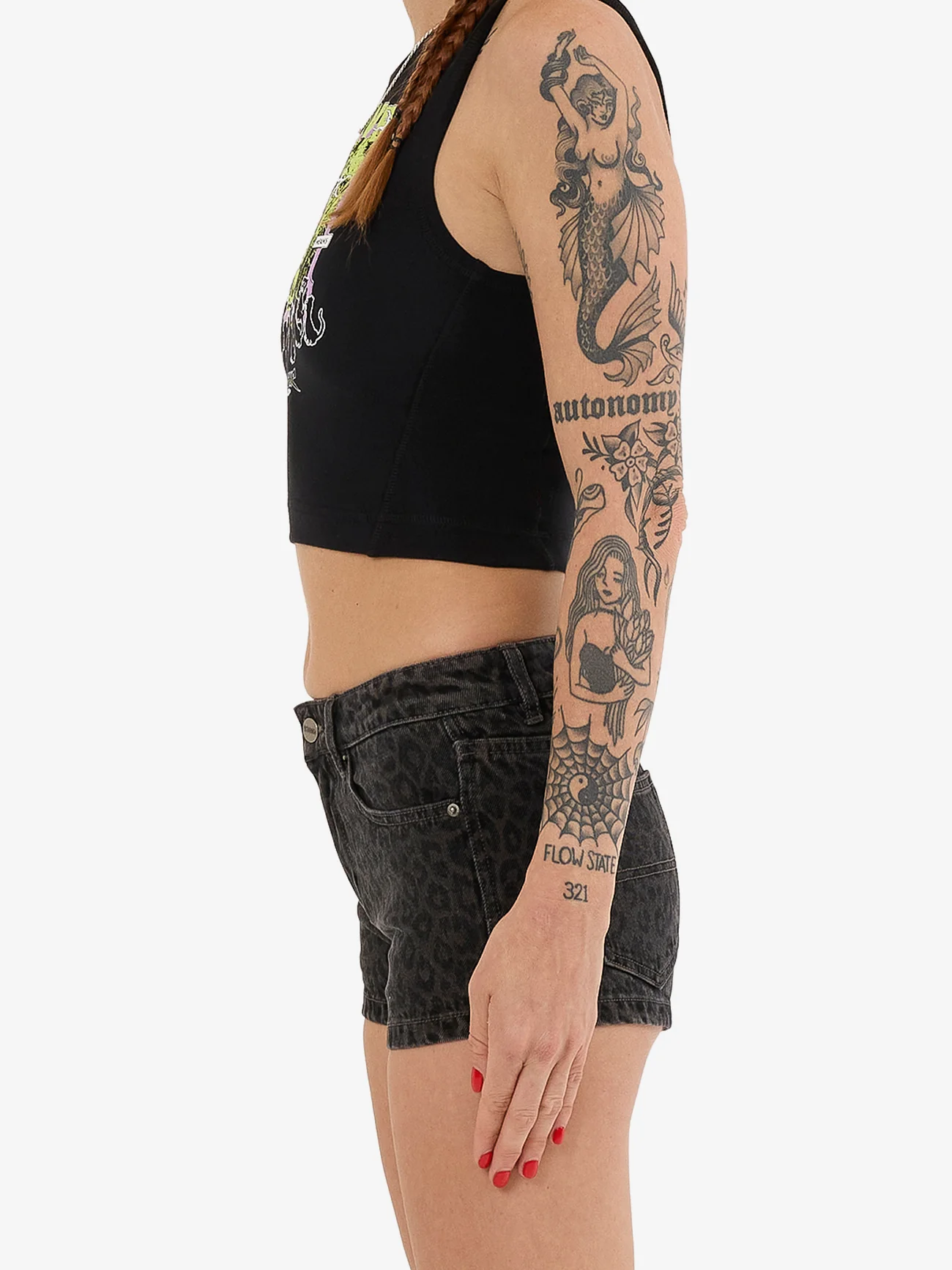 Miaow Y2K Crush Micro Short - Black - Image 3