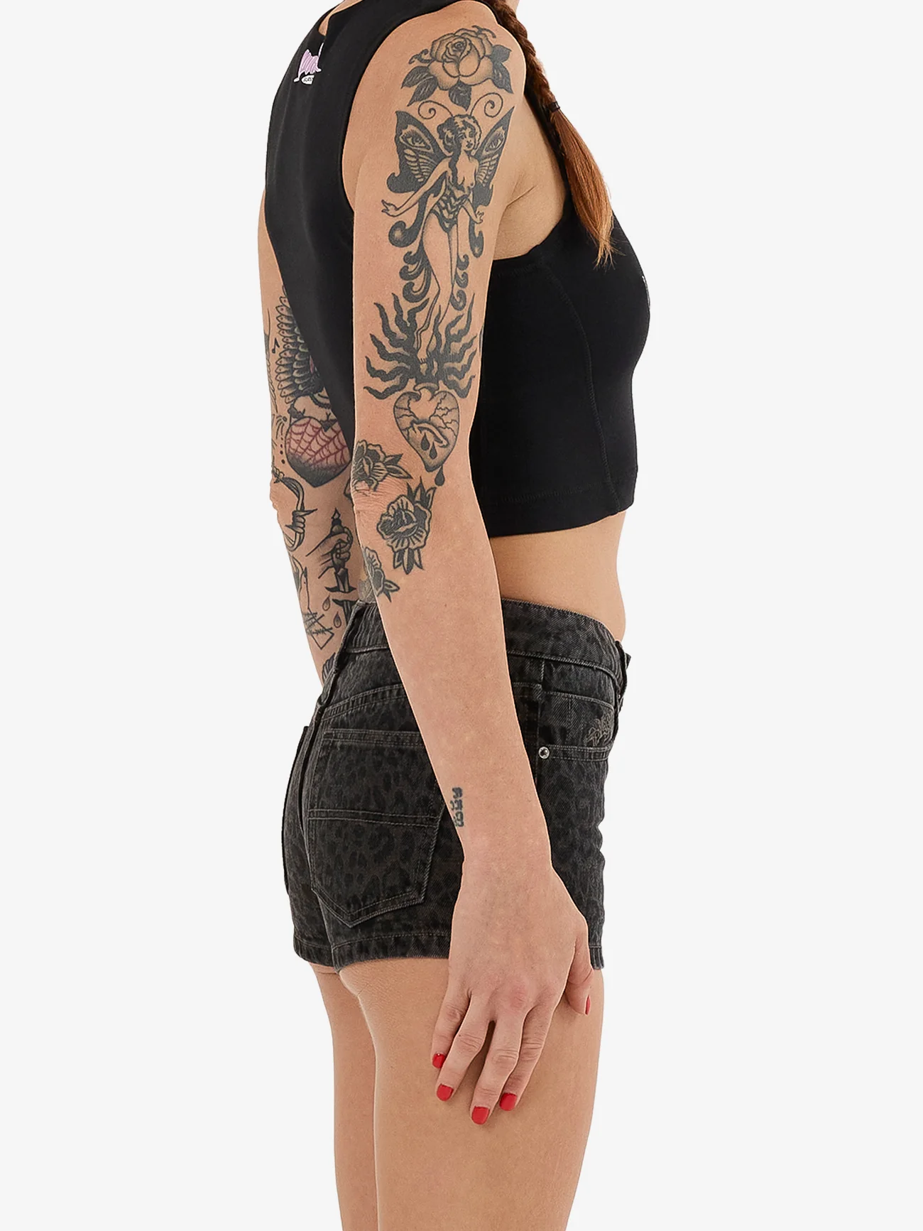 Miaow Y2K Crush Micro Short - Black - Image 4