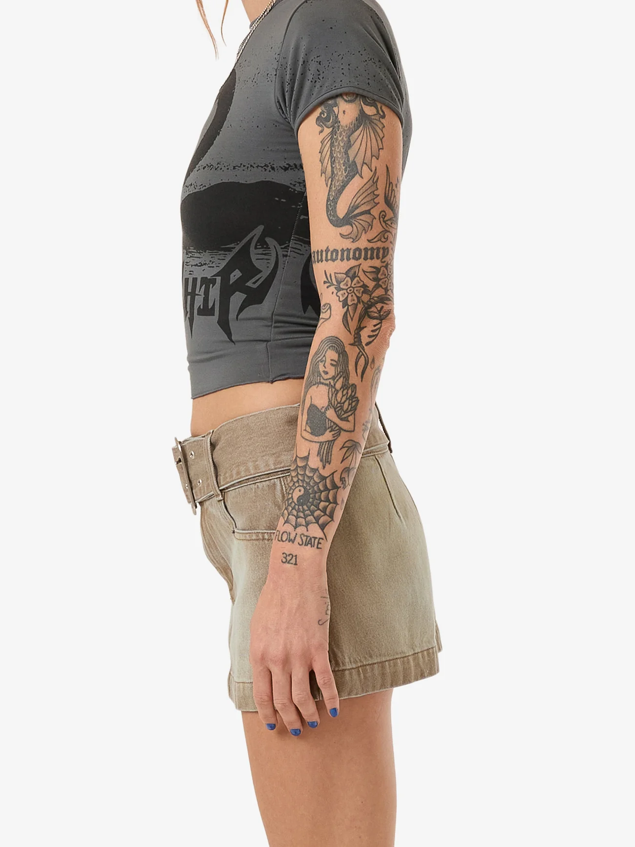 Misbehave Micro Skirt - Dijon - Image 3