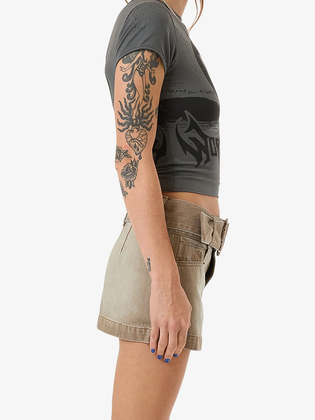 Misbehave Micro Skirt - Dijon - Image 4