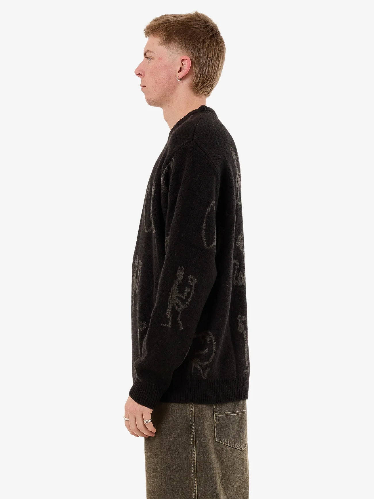 Movement Brushed Knit - Black - Image 3