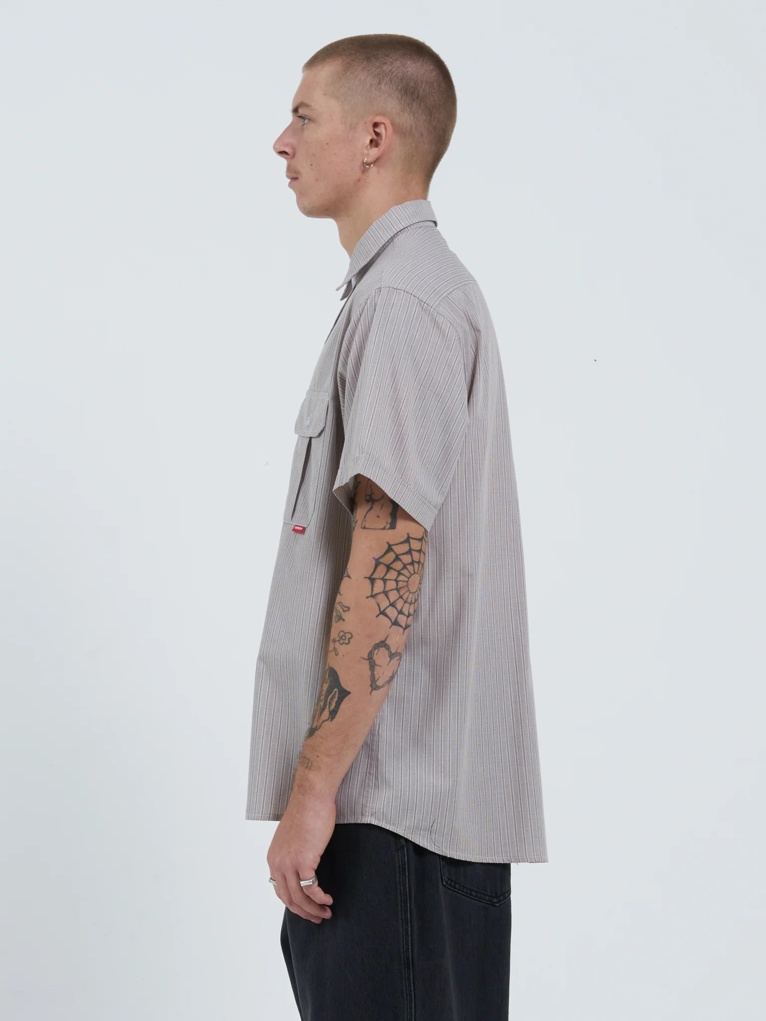 Mutley Short Sleeve Shirt - Shroom Brown - Image 2