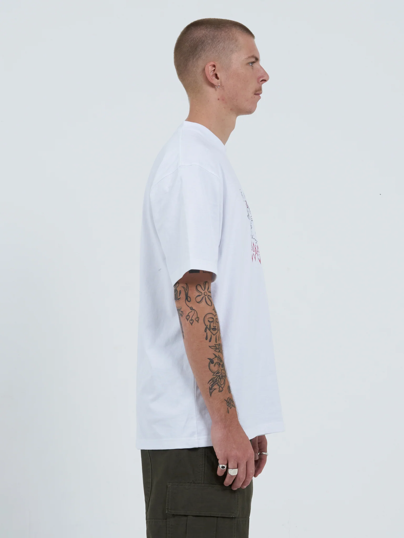 Mysteries Tee - White - Image 4