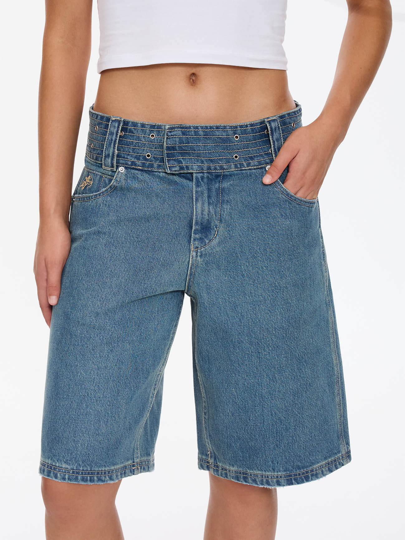 Naughtie Baggy Short - Rogue Blue - Image 10