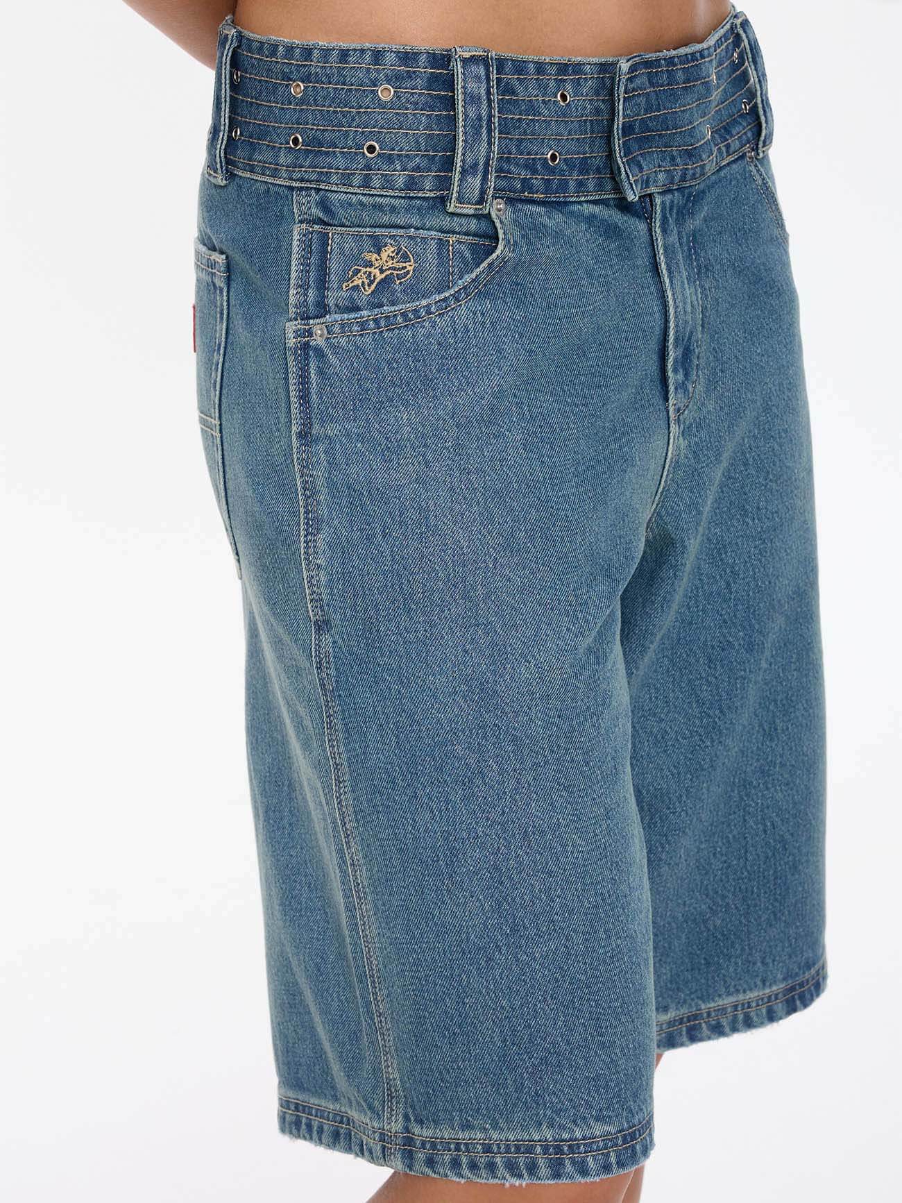 Naughtie Baggy Short - Rogue Blue - Image 2