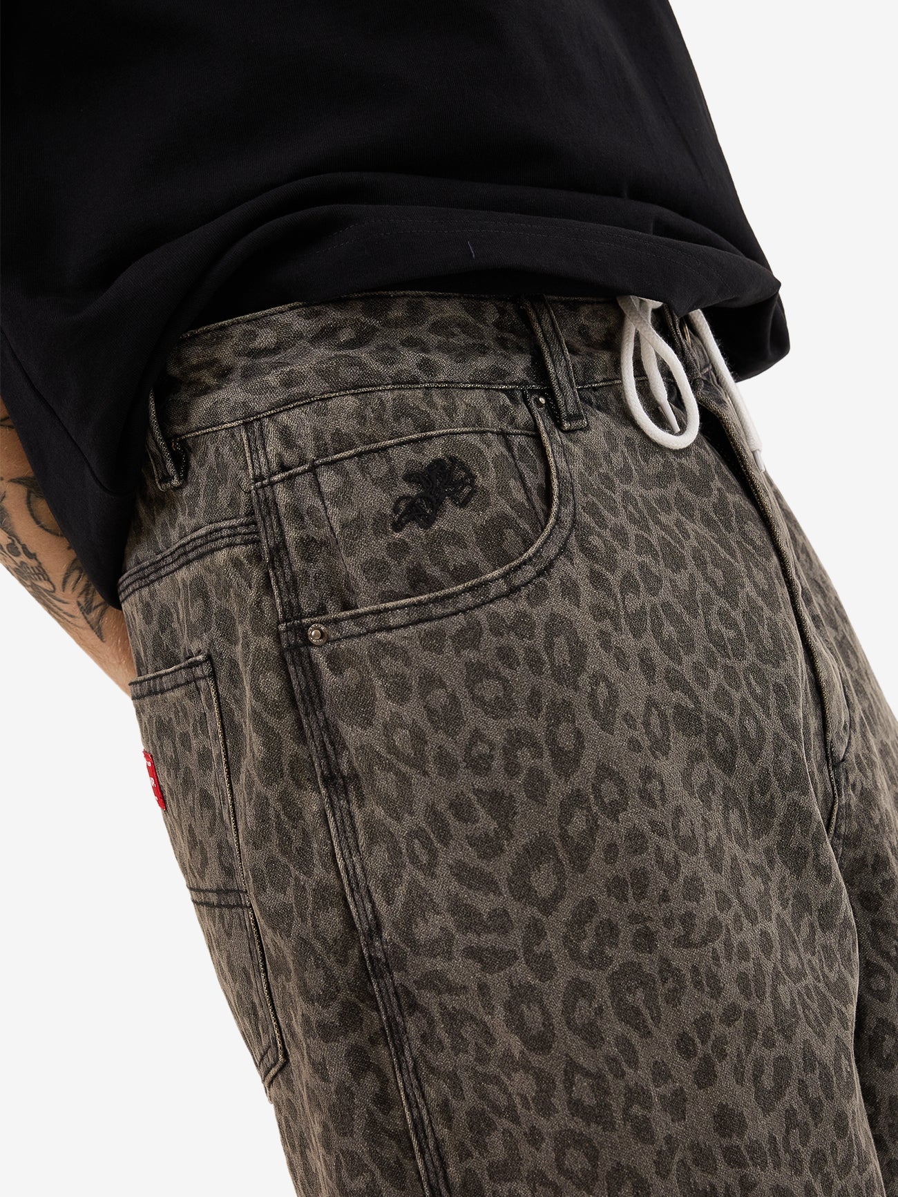 Nightprowler Big Dawg  Jean - Leopard Smoke - Image 6
