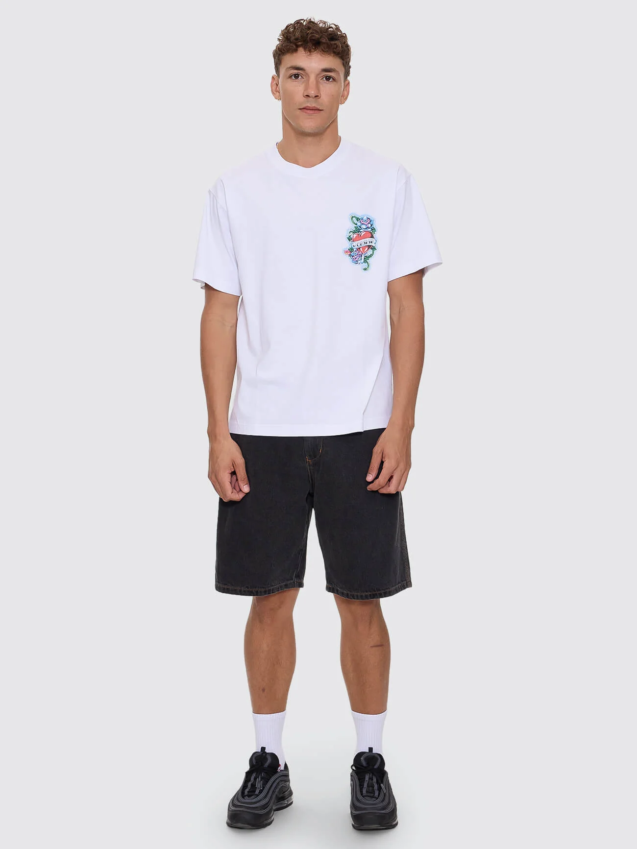 No Ragrets Big Dawg Jean Short - Phantom - Image 3