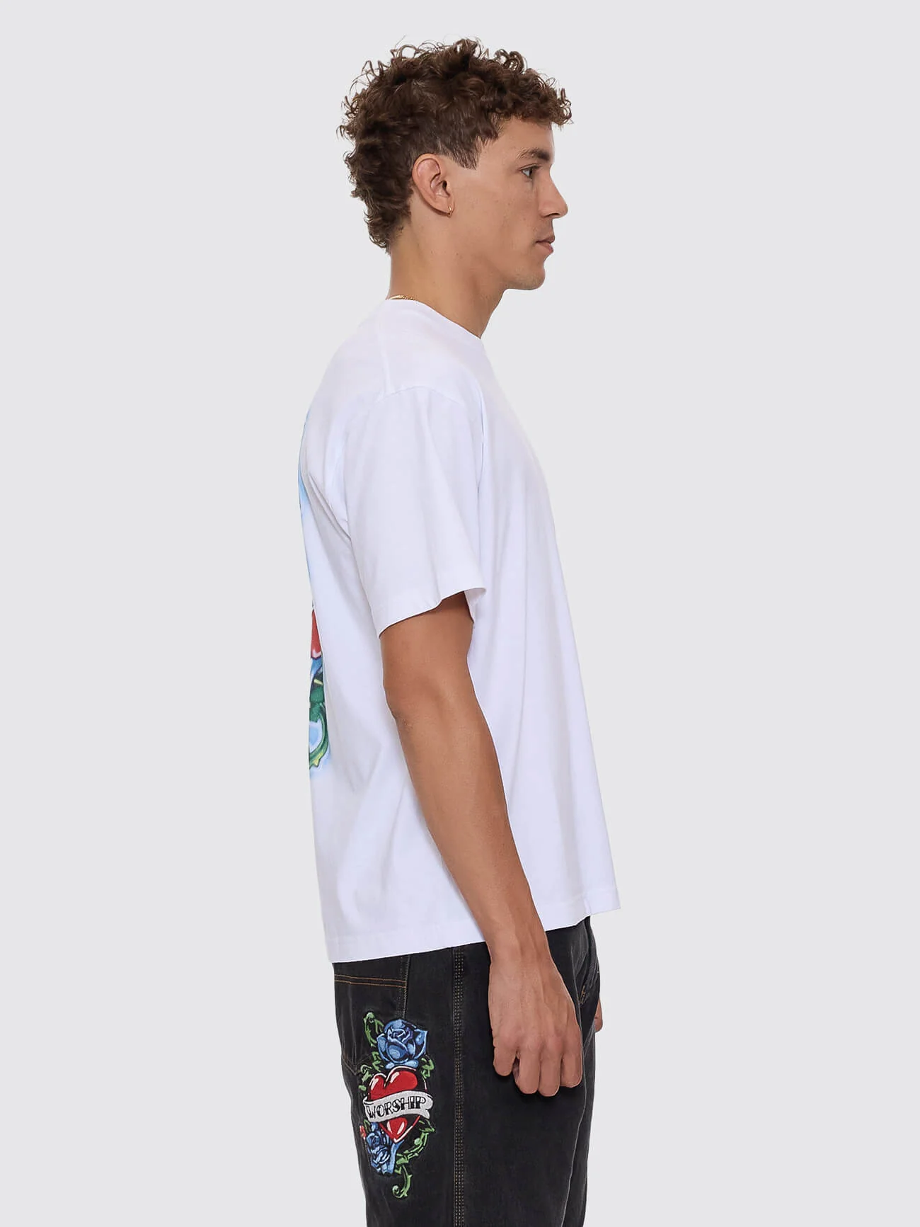 No Ragrets Regular Fit Tee - White - Image 6