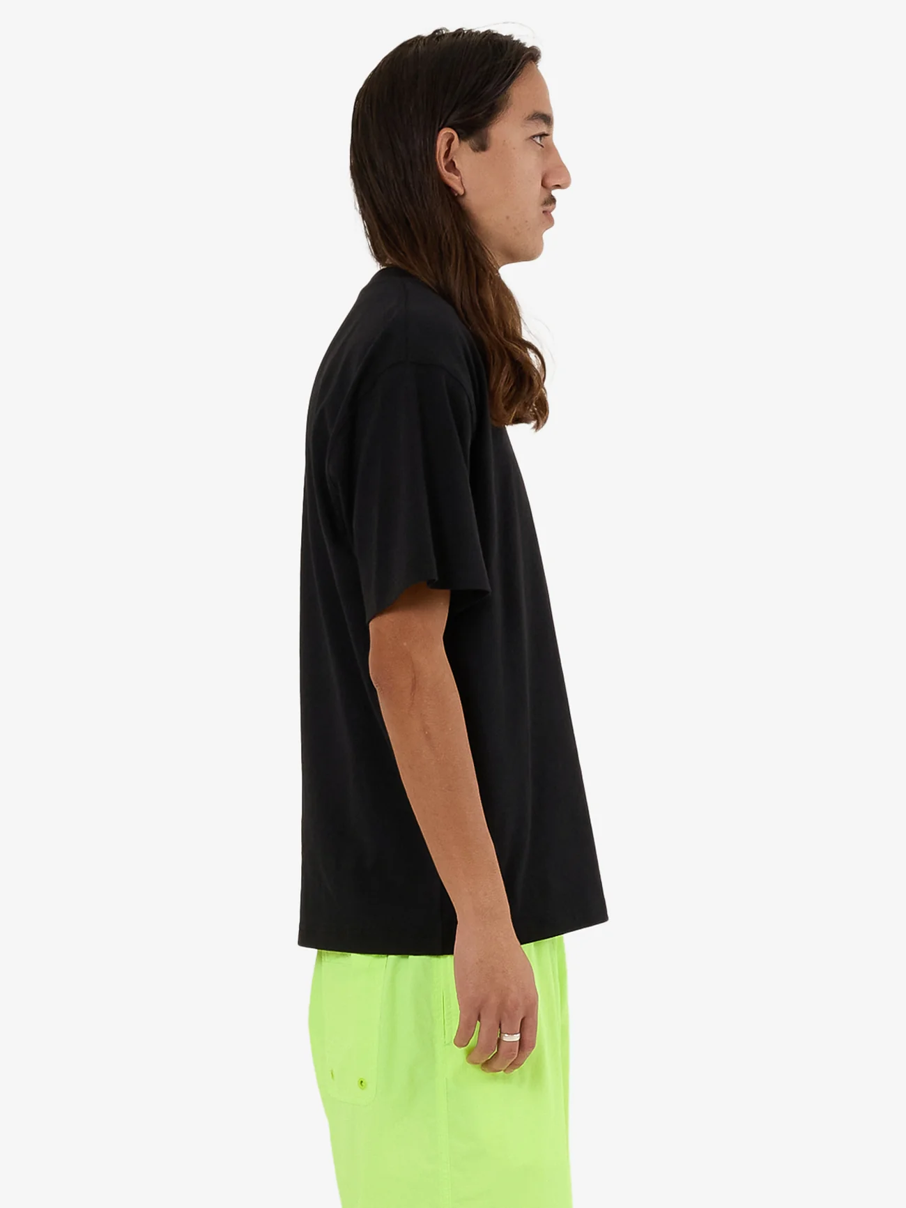Nu Core Logo Tee - Black - Image 4