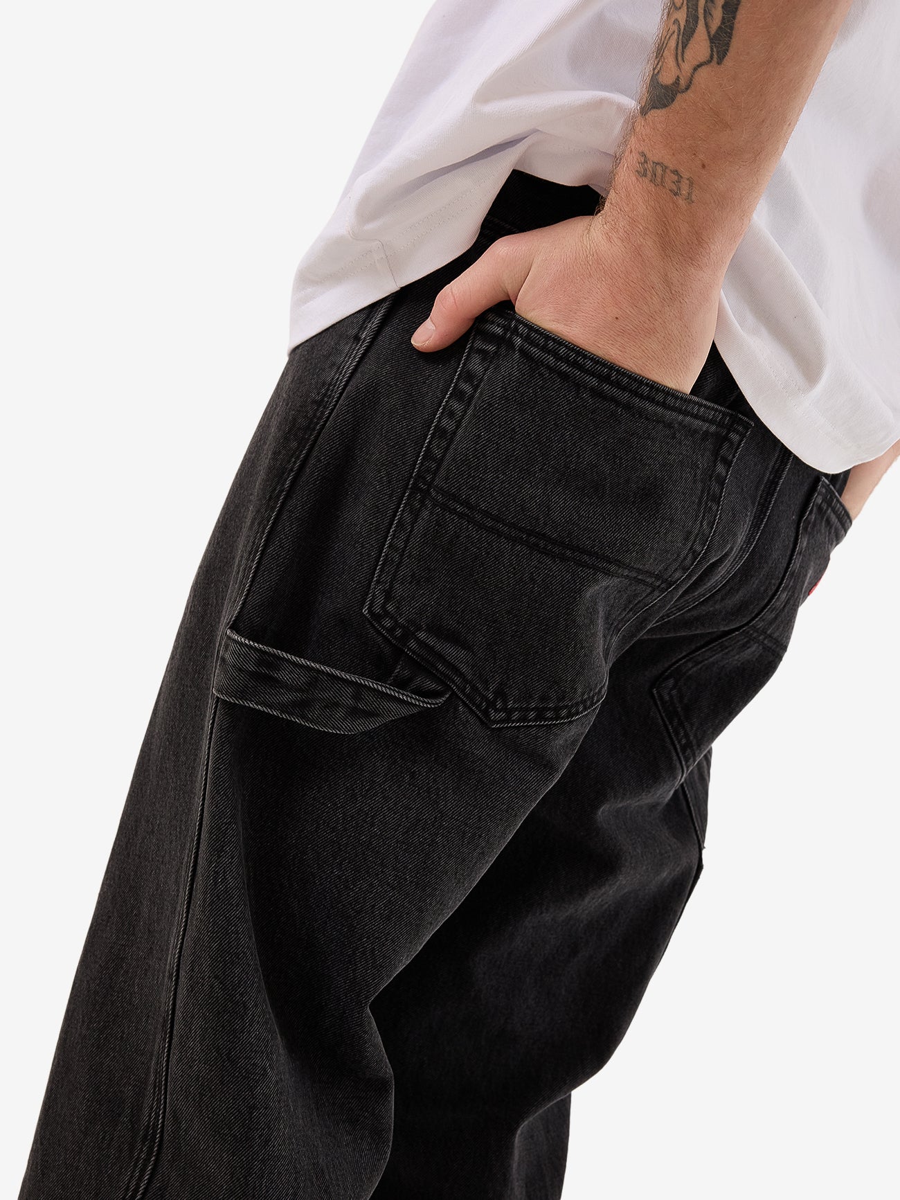 Nuclear Carpenter Jean - Used Black - Image 6