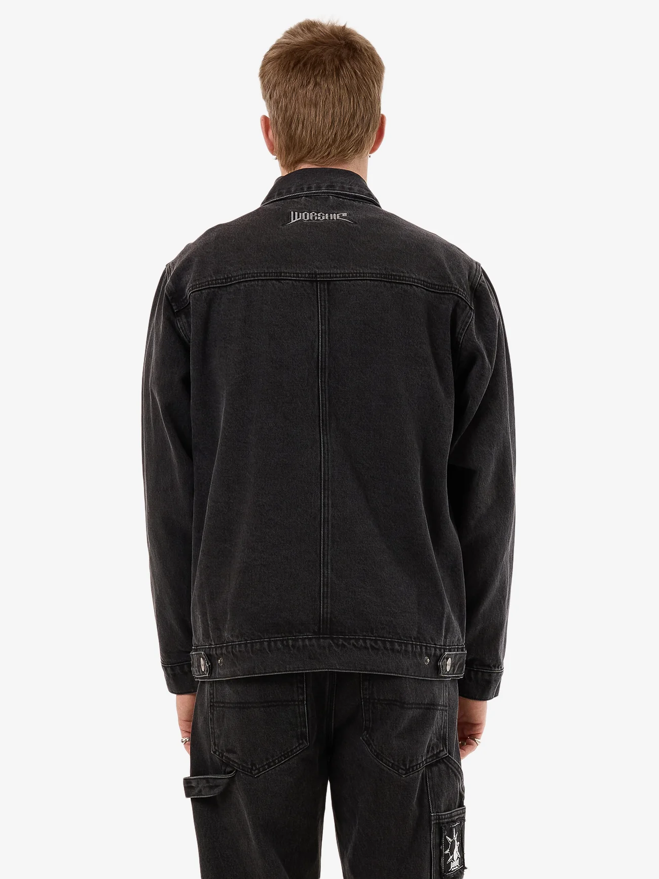 Nuclear Denim Jacket - Used Black - Image 2