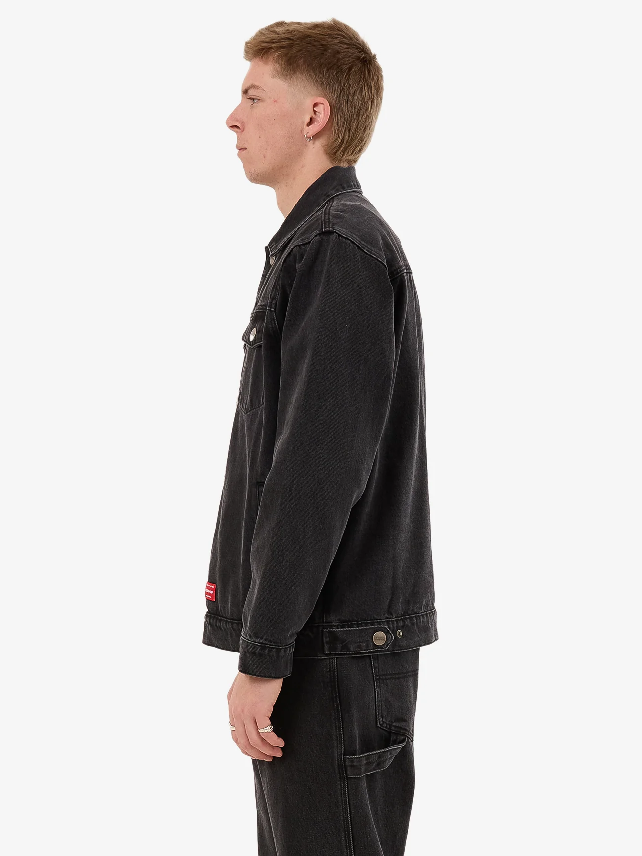 Nuclear Denim Jacket - Used Black - Image 3