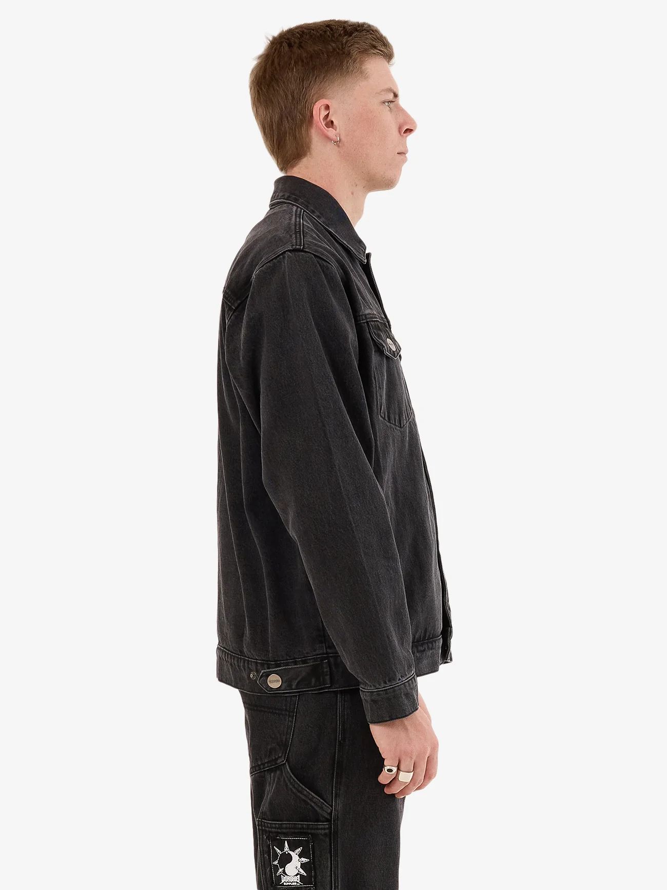 Nuclear Denim Jacket - Used Black - Image 4