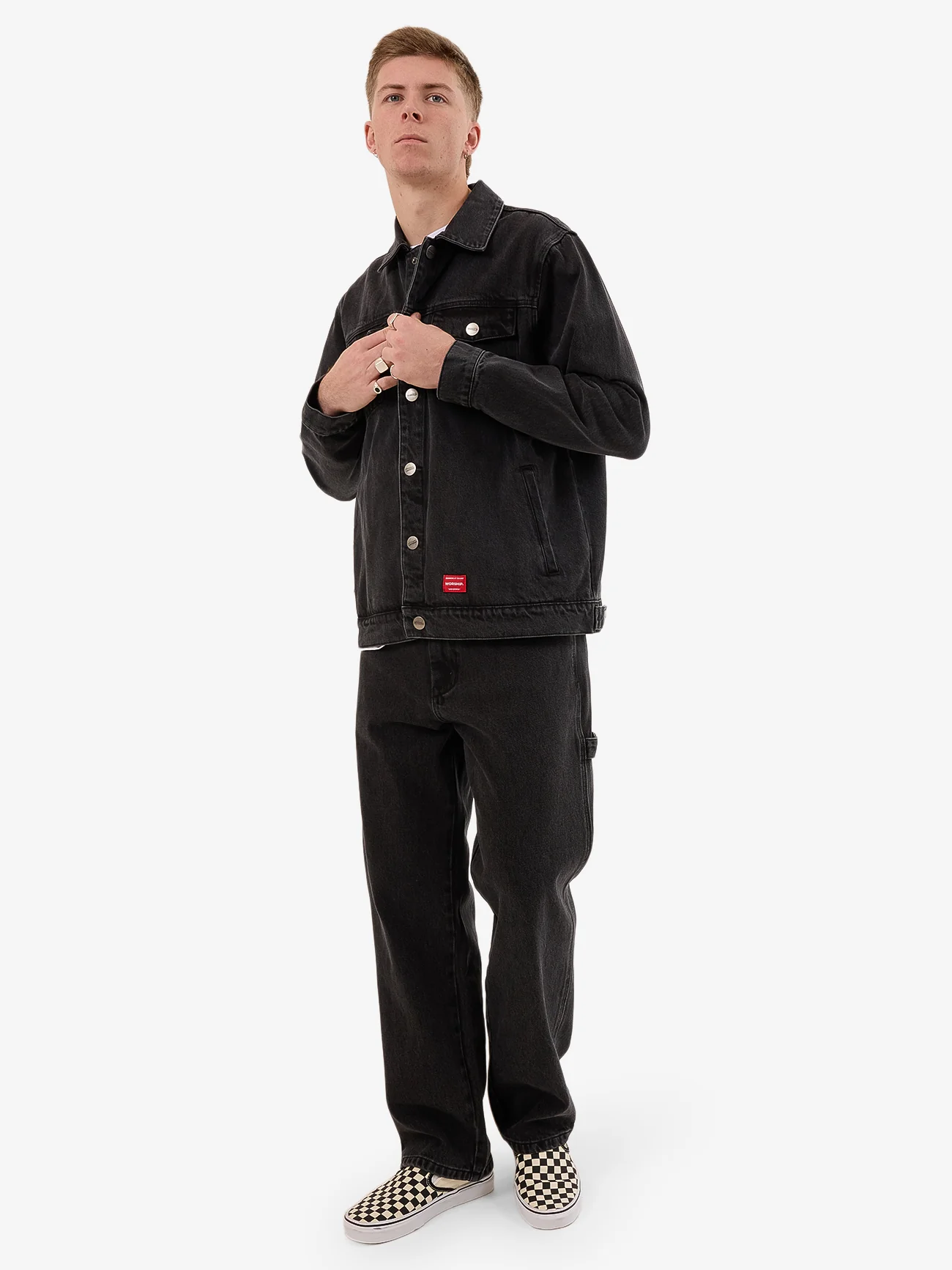 Nuclear Denim Jacket - Used Black - Image 5