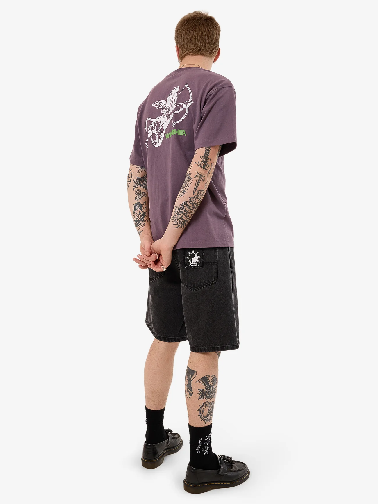 Nuclear Lounger Jean Short - Used Black - Image 5