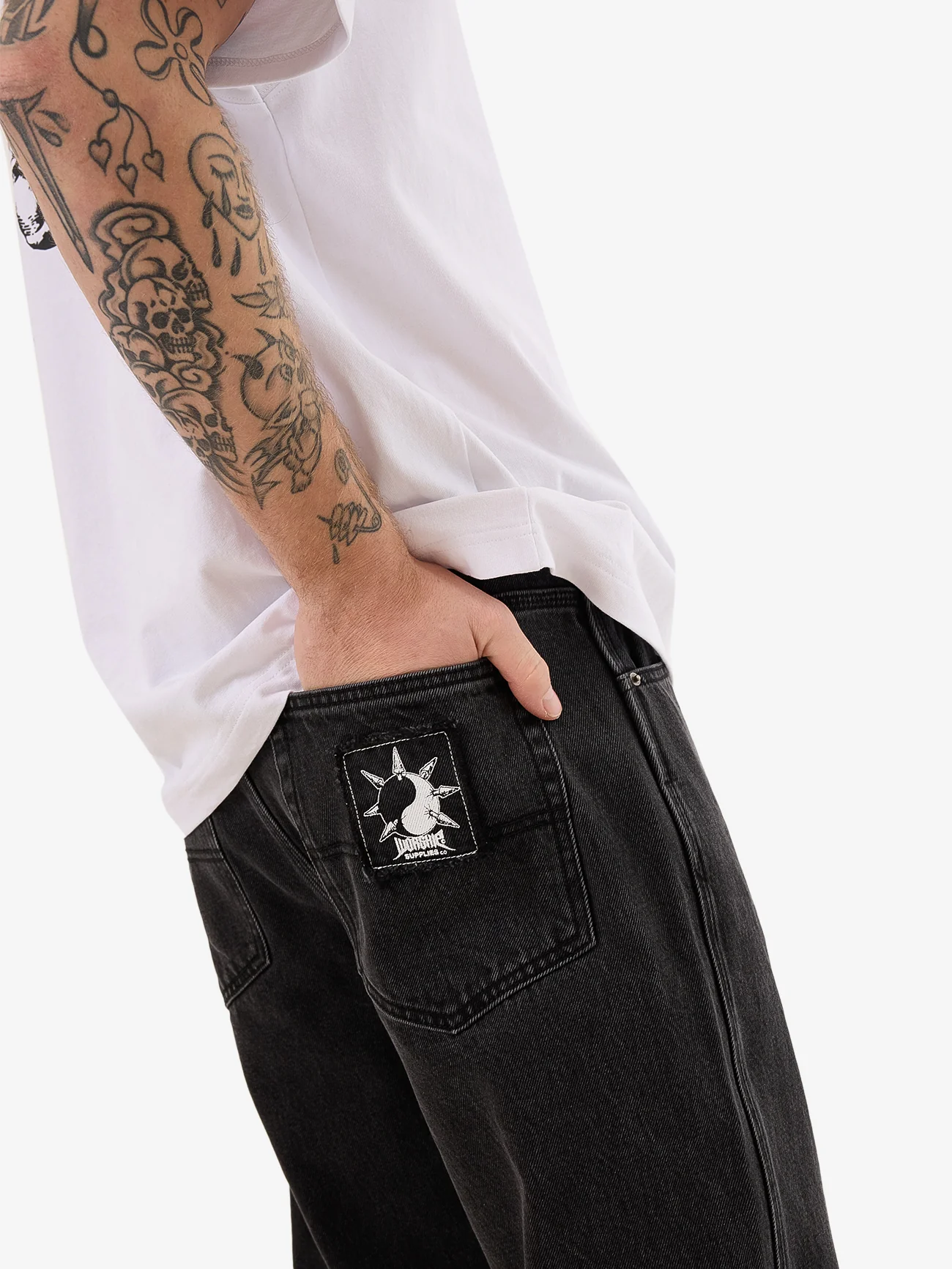 Nuclear Lounger Jean - Used Black - Image 7