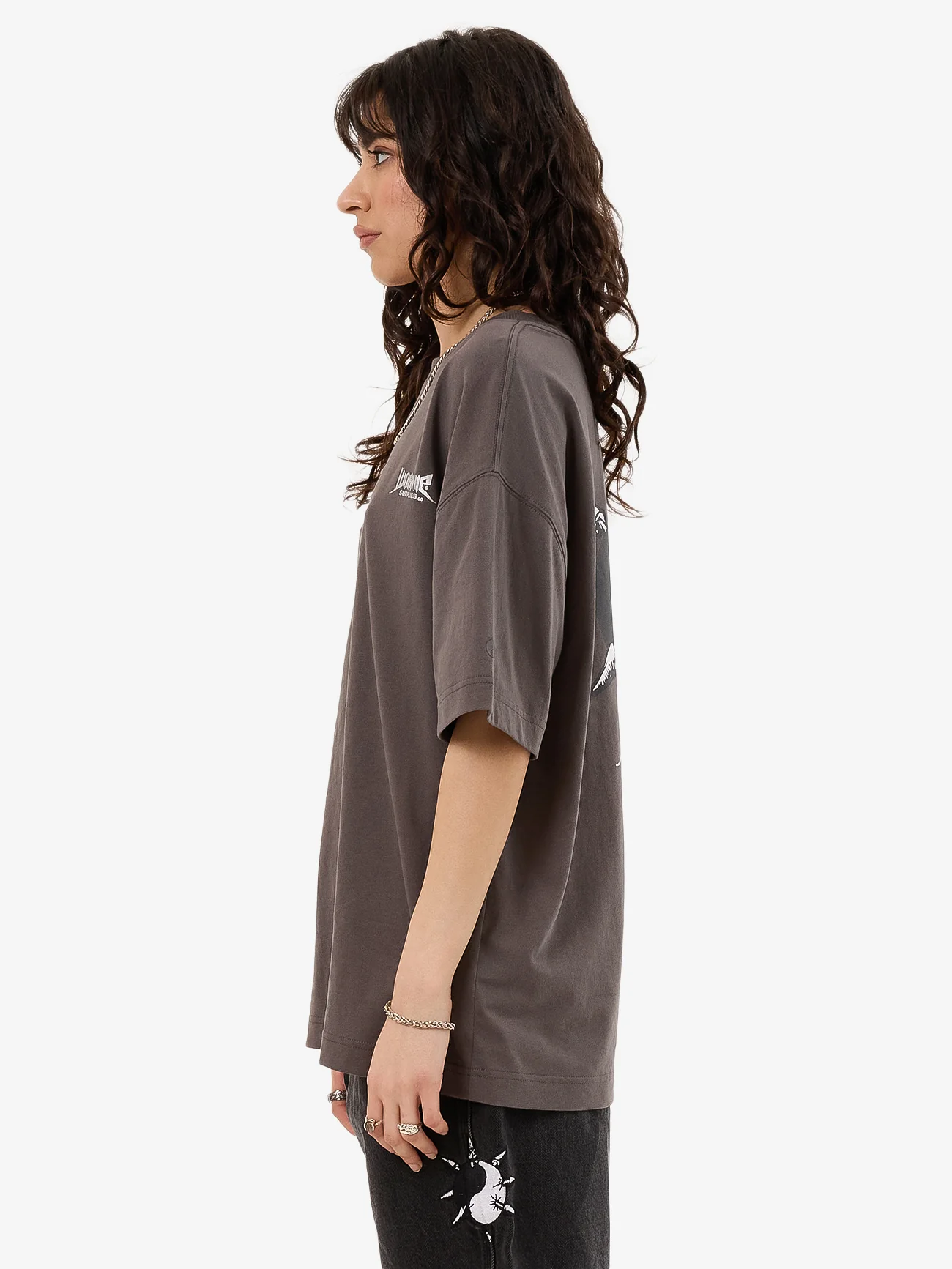 Nuclear Relaxed Fit Tee - Worn Black - Image 3