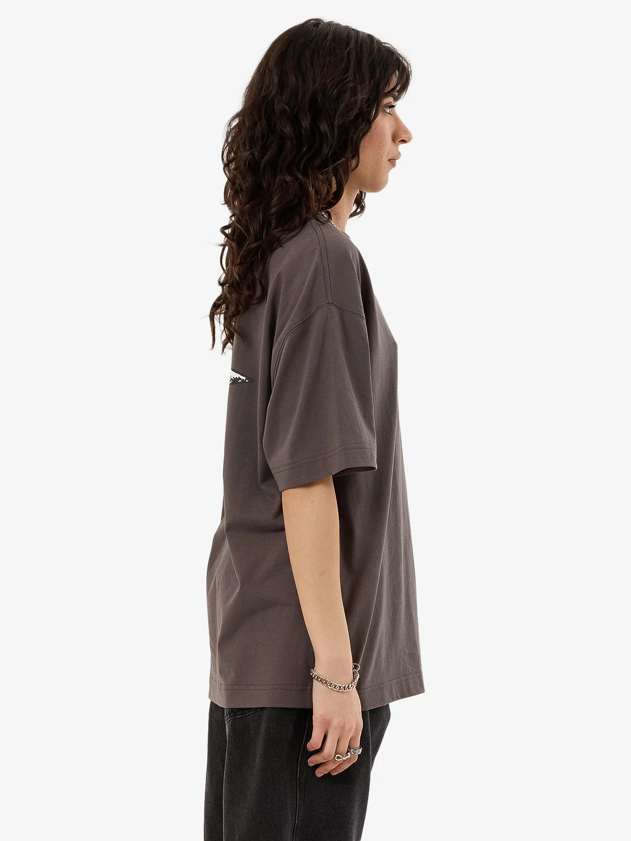 Nuclear Relaxed Fit Tee - Worn Black - Image 4