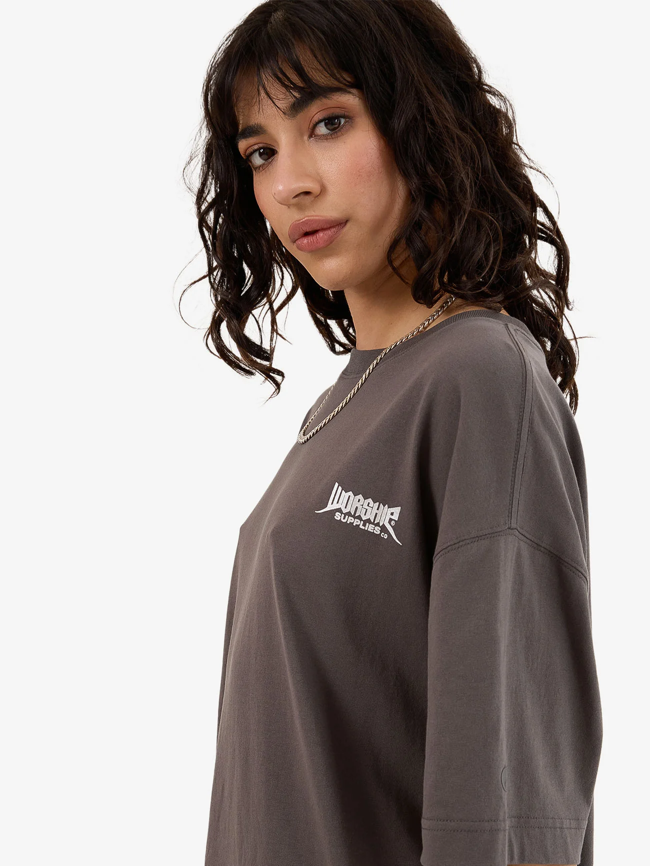 Nuclear Relaxed Fit Tee - Worn Black - Image 7