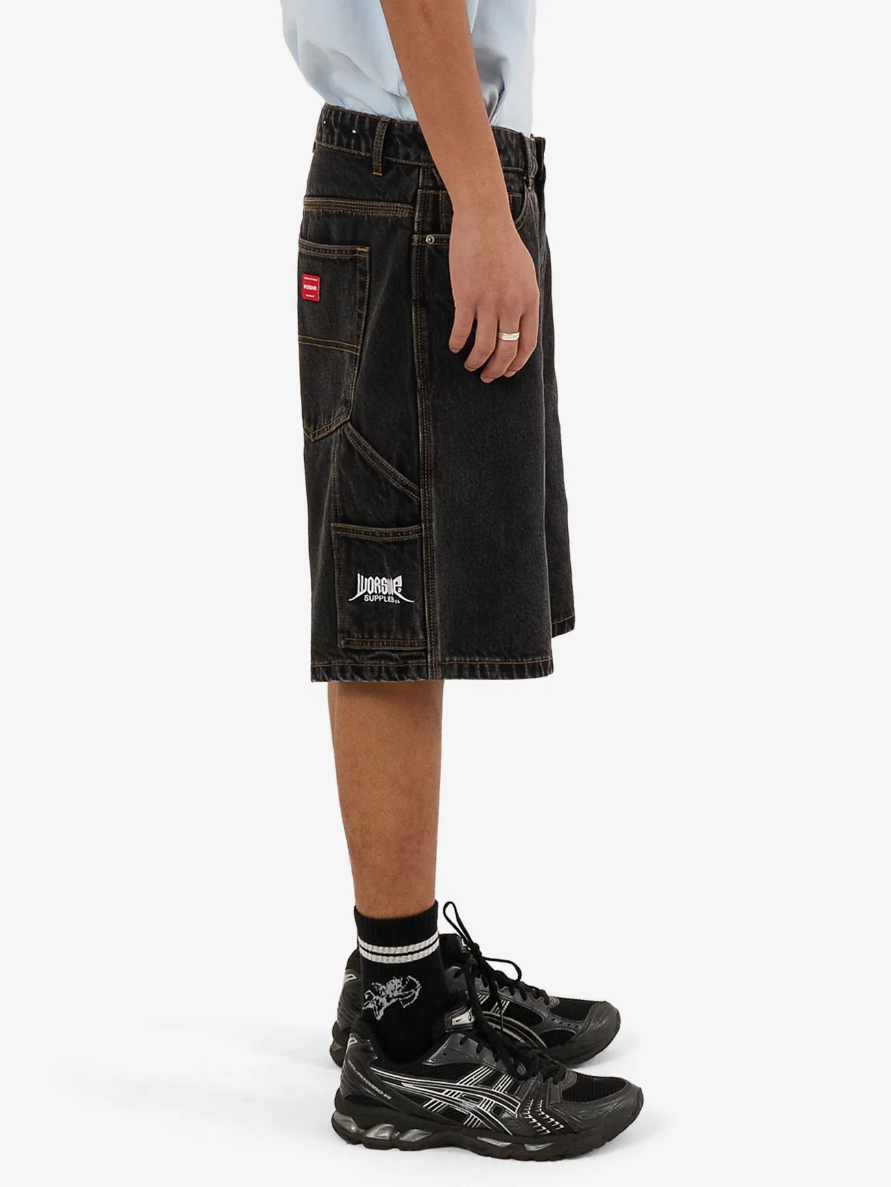 Nucore Carpenter Short - Black Rinse - Image 4