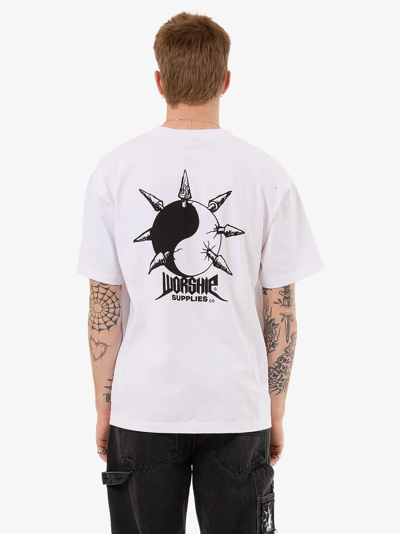 Nucore Spike Tee - White - Image 2