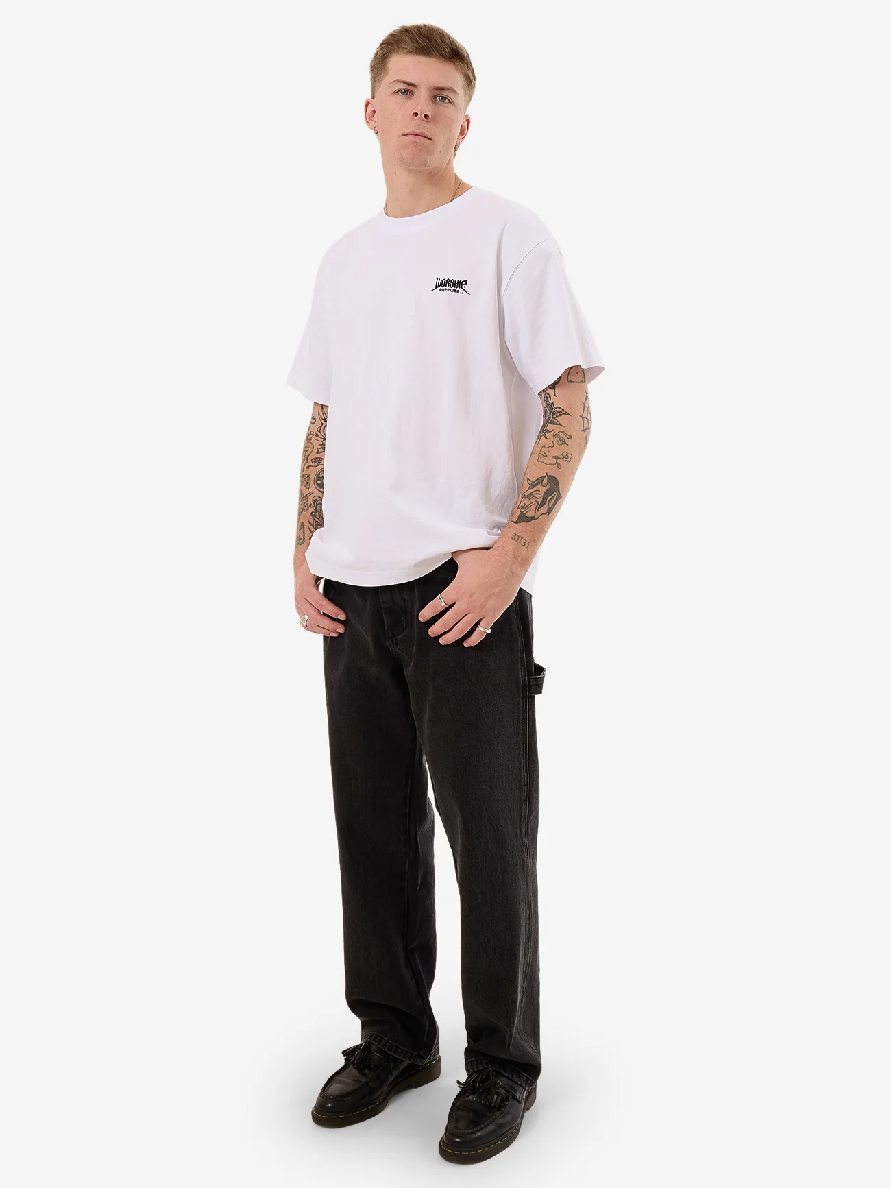 Nucore Spike Tee - White - Image 5
