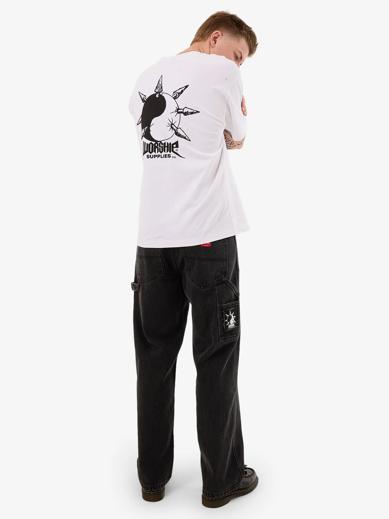 Nucore Spike Tee - White - Image 6