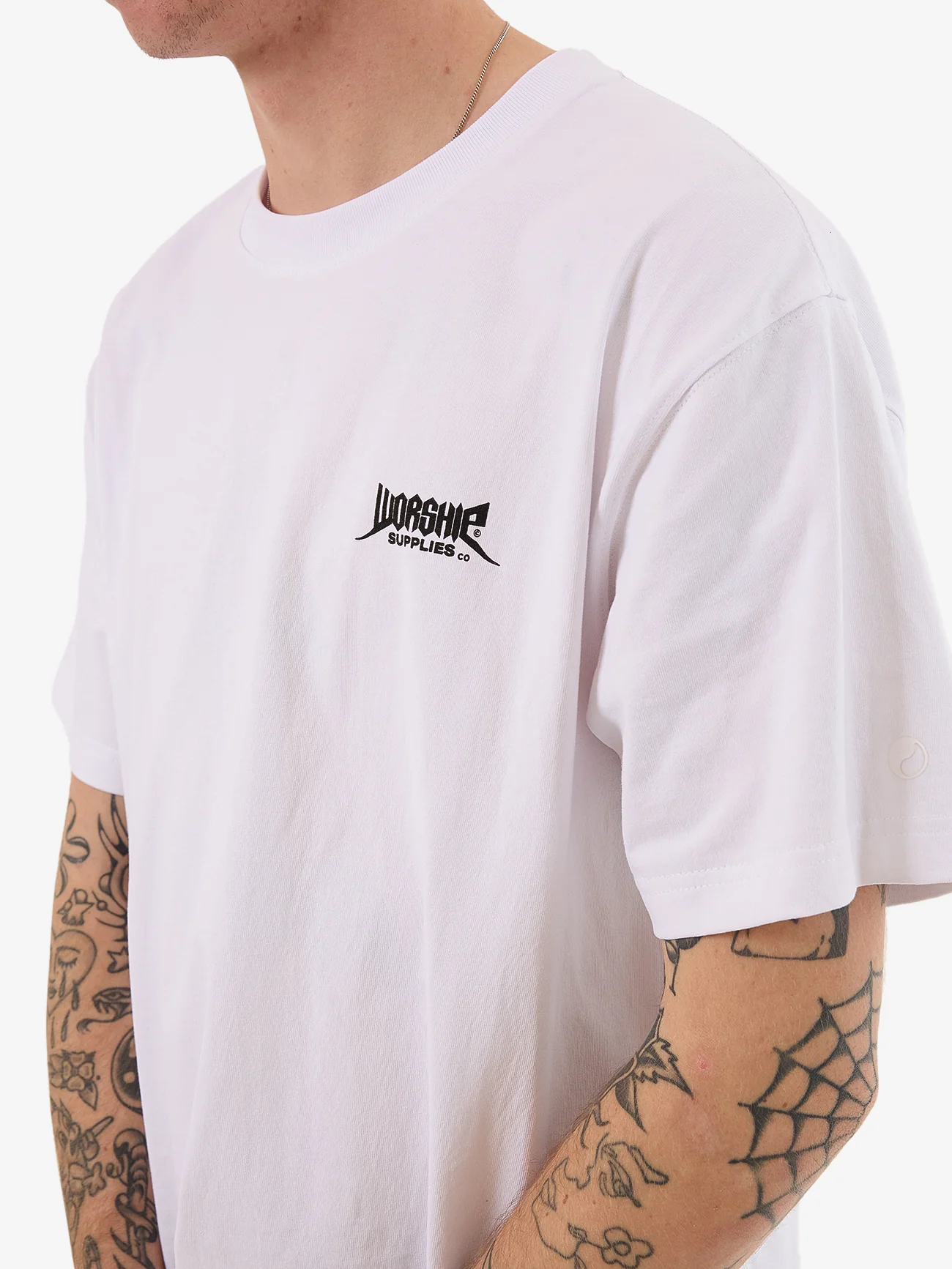 Nucore Spike Tee - White - Image 8