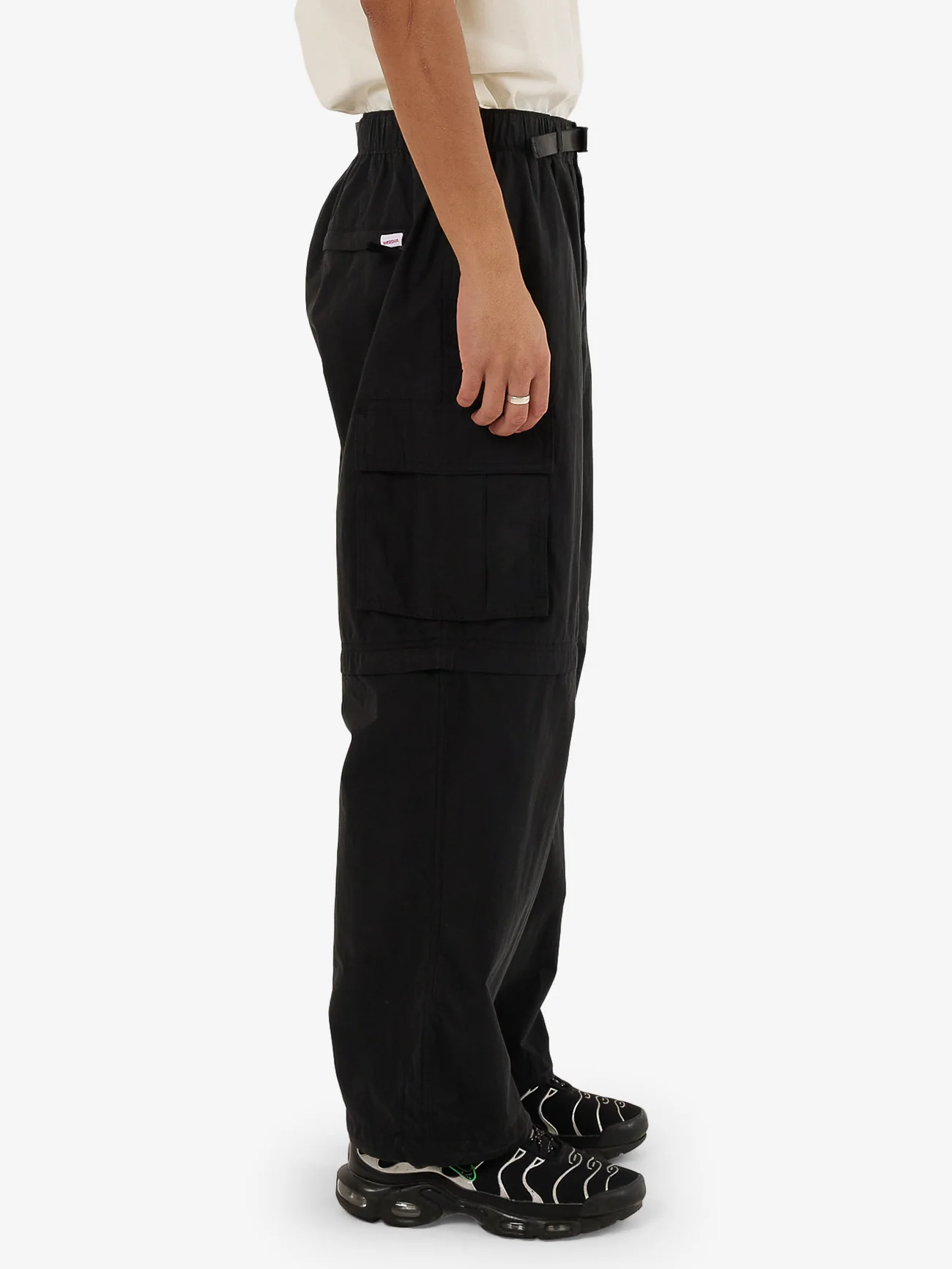 Nucore Zip Off Cargo Pant - Washed Black - Image 4