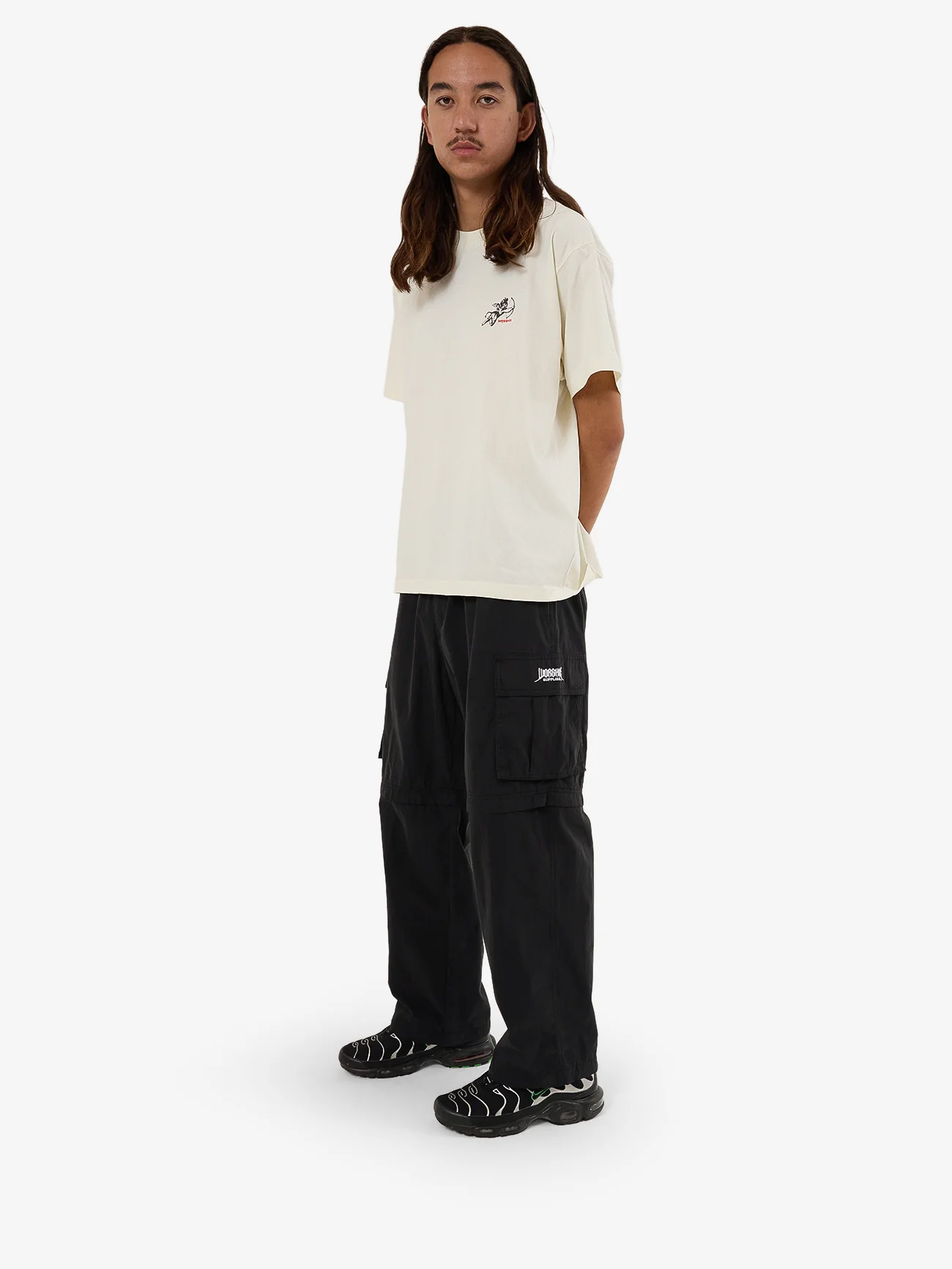Nucore Zip Off Cargo Pant - Washed Black - Image 5