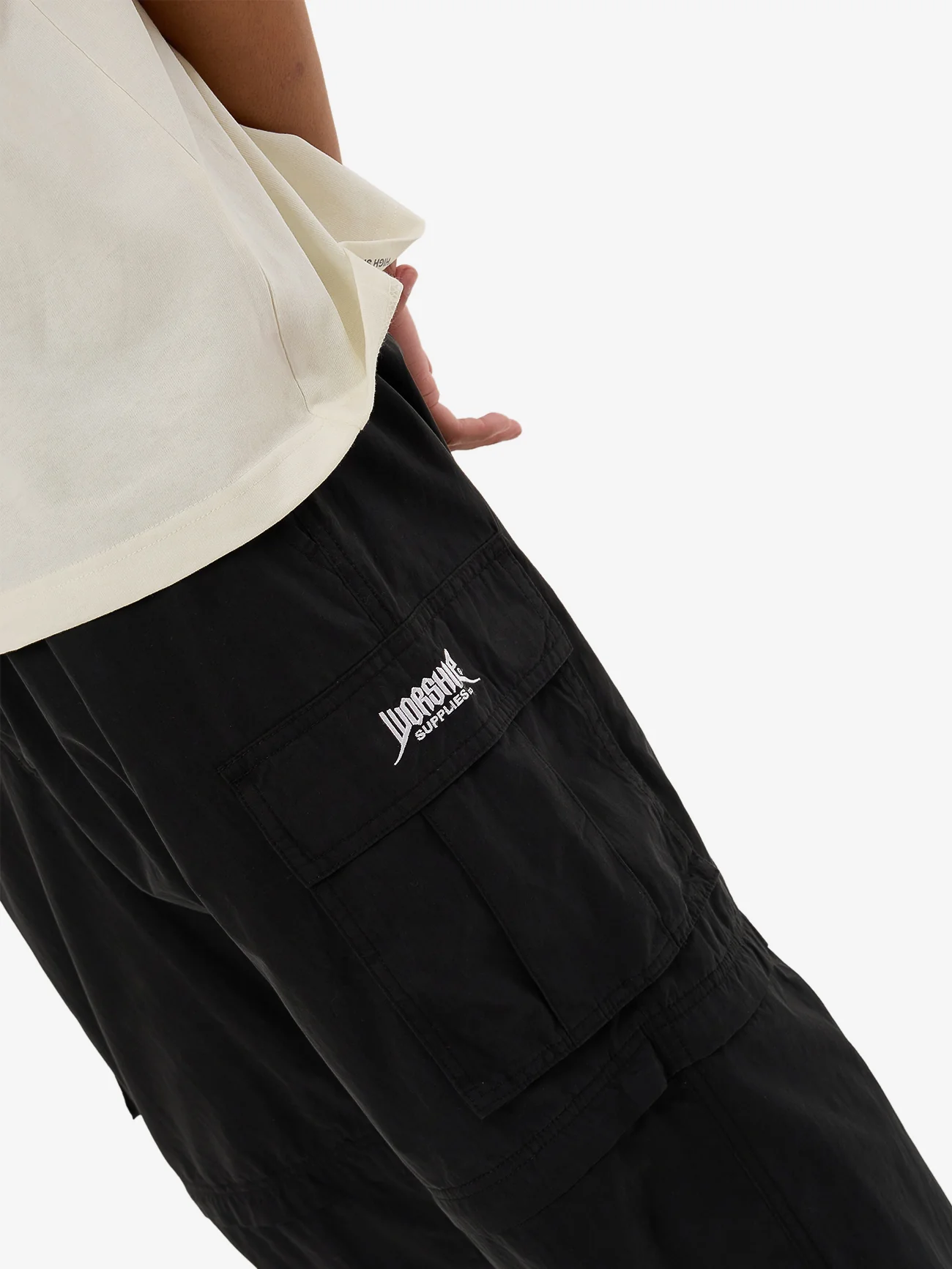 Nucore Zip Off Cargo Pant - Washed Black - Image 6