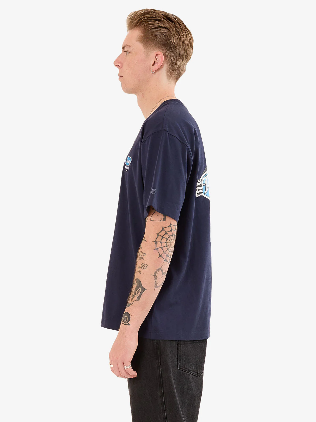 Observer Tee - Peacoat - Image 3
