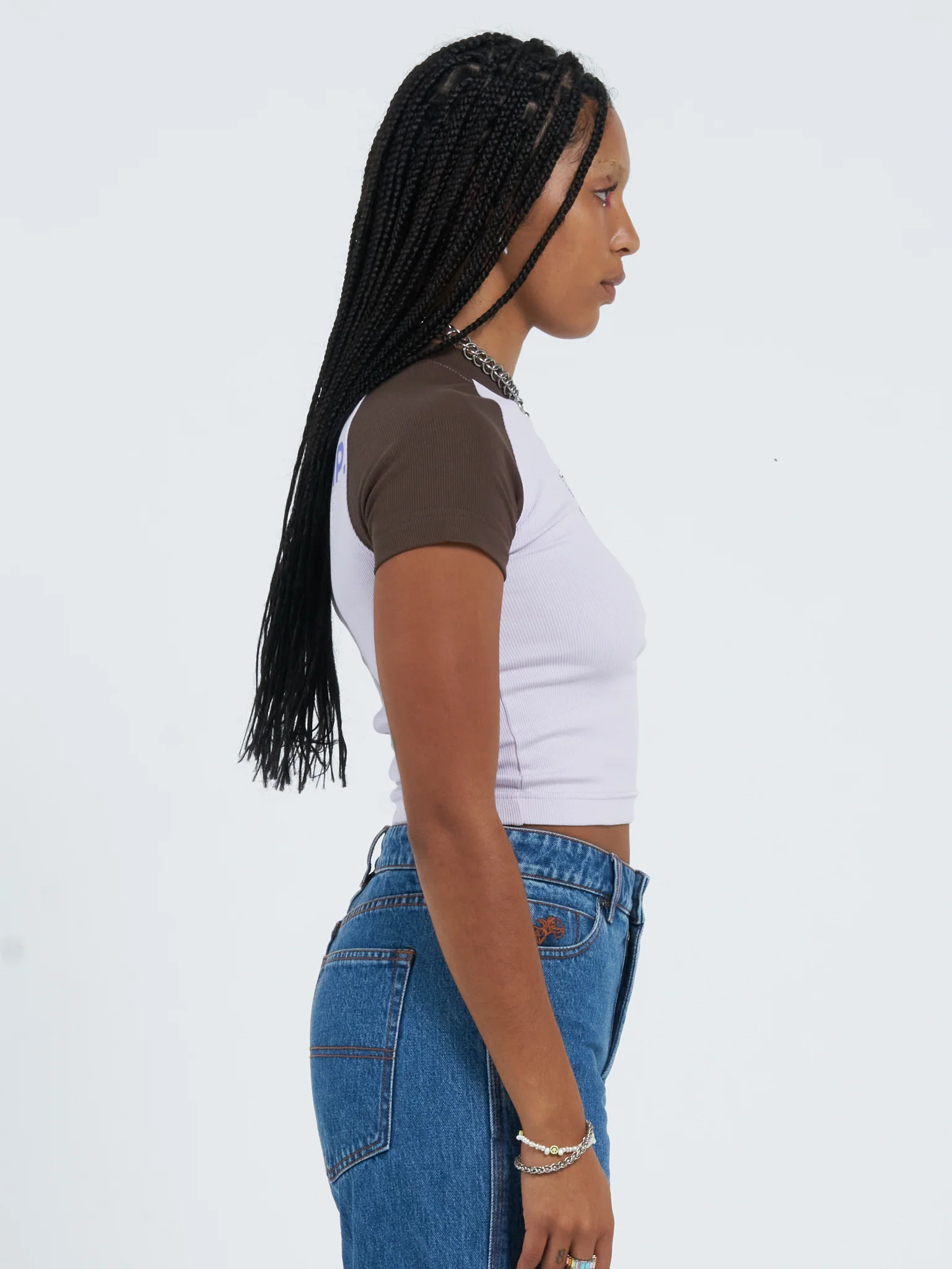 Offerings Slim Raglan Tee - Orchid Hush - Image 3