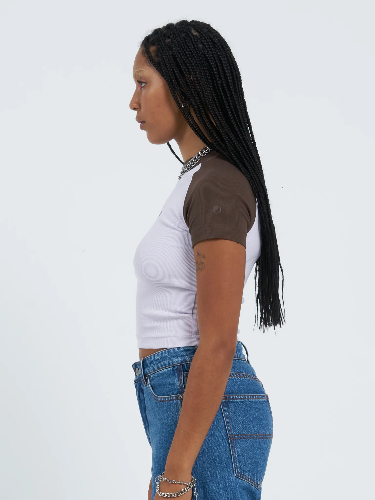Offerings Slim Raglan Tee - Orchid Hush - Image 4