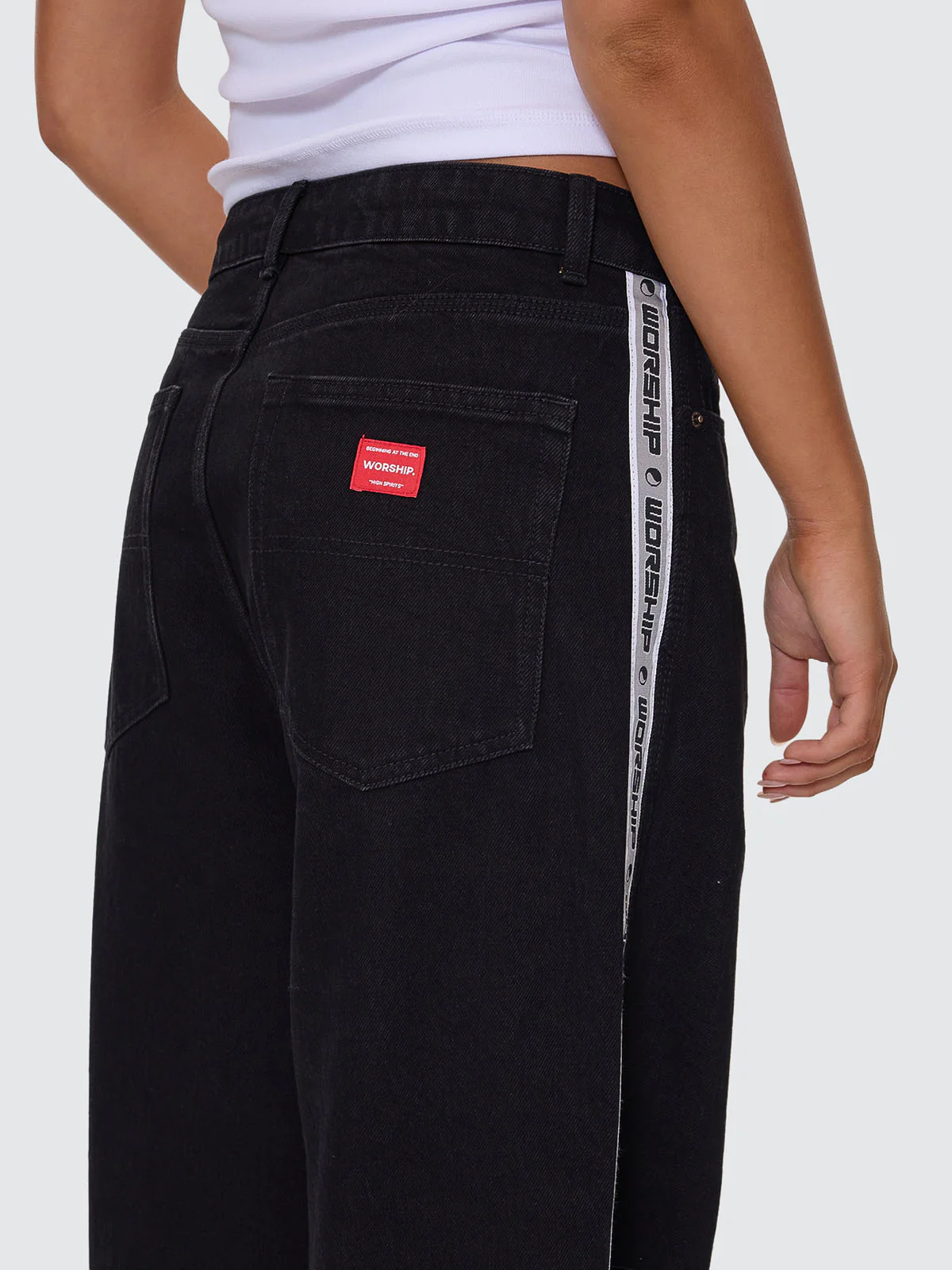 Pacer Big Baggy Jean - Worship Black - Image 4