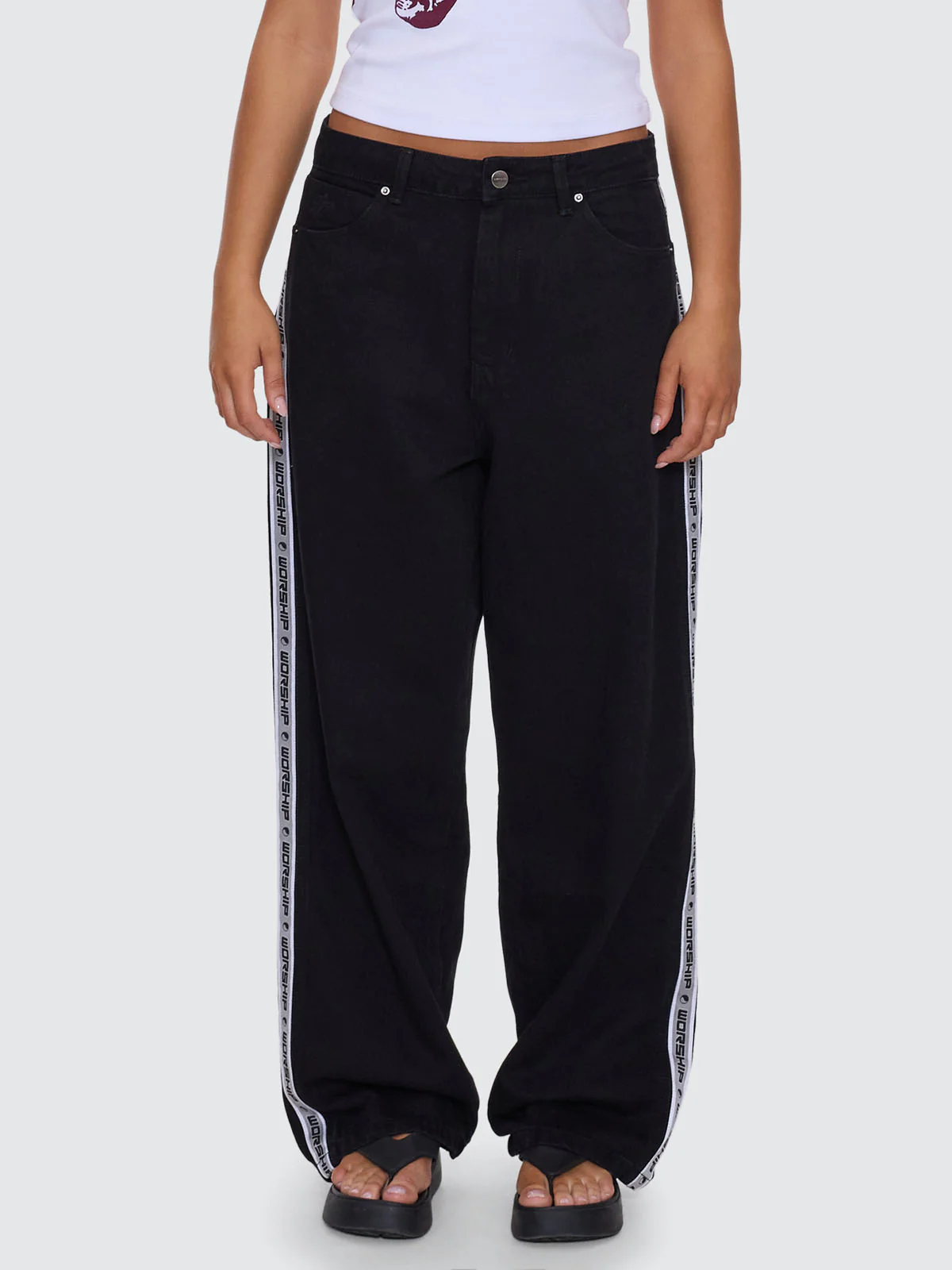Pacer Big Baggy Jean - Worship Black - Image 6