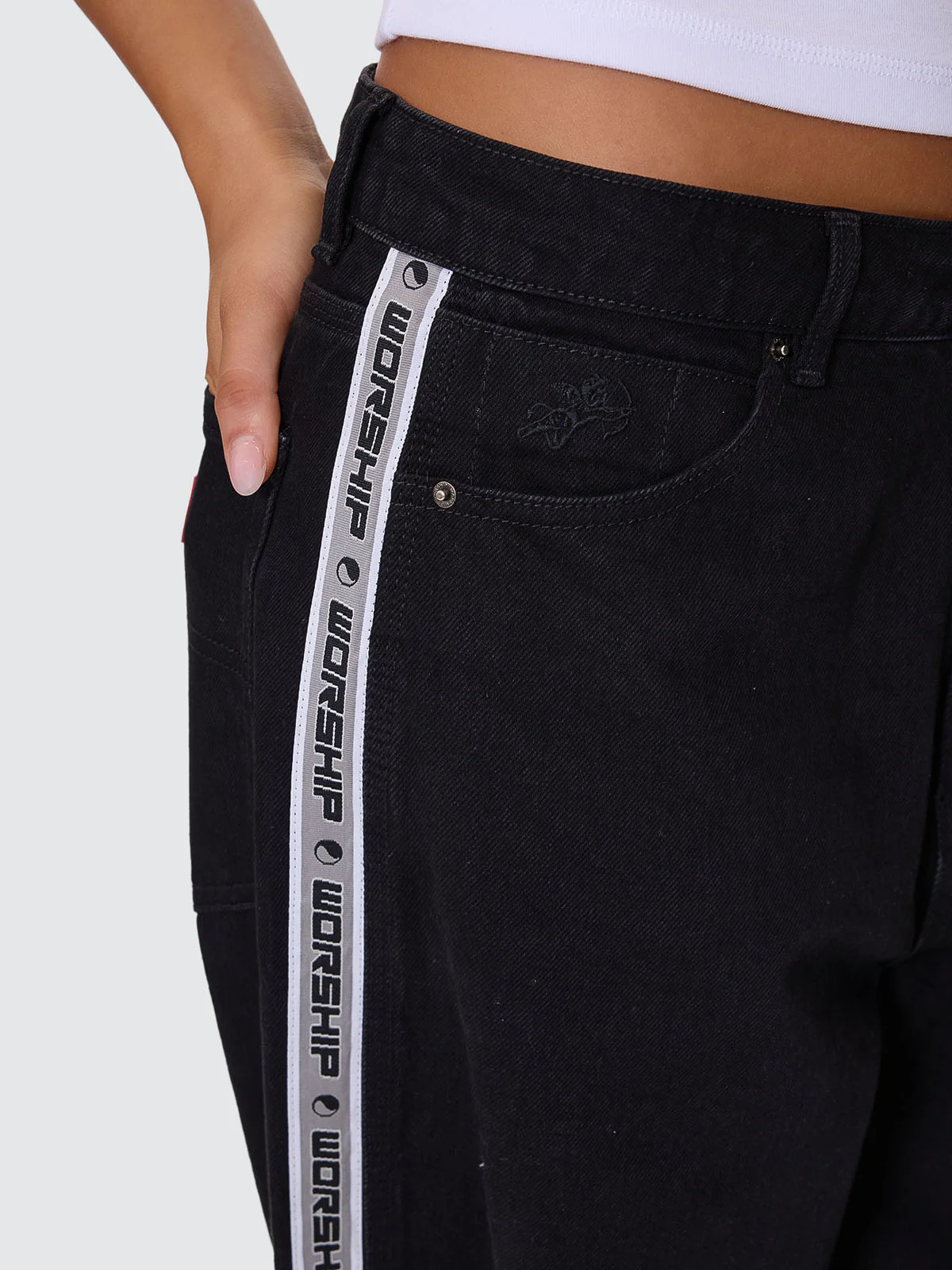 Pacer Big Baggy Jean - Worship Black - Image 8