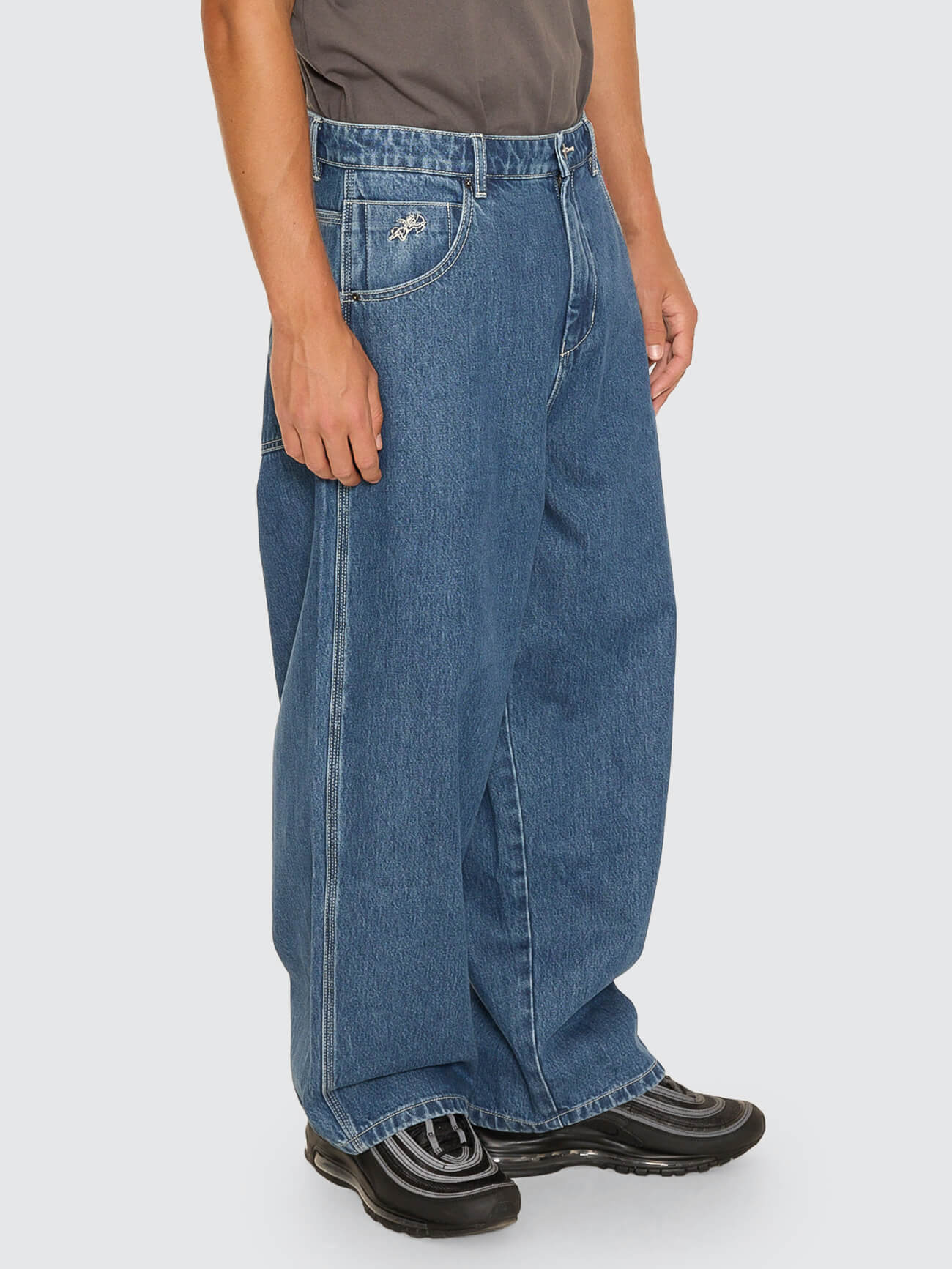 Panorama Dozer Jean - Worn Blue Rinse - Image 2