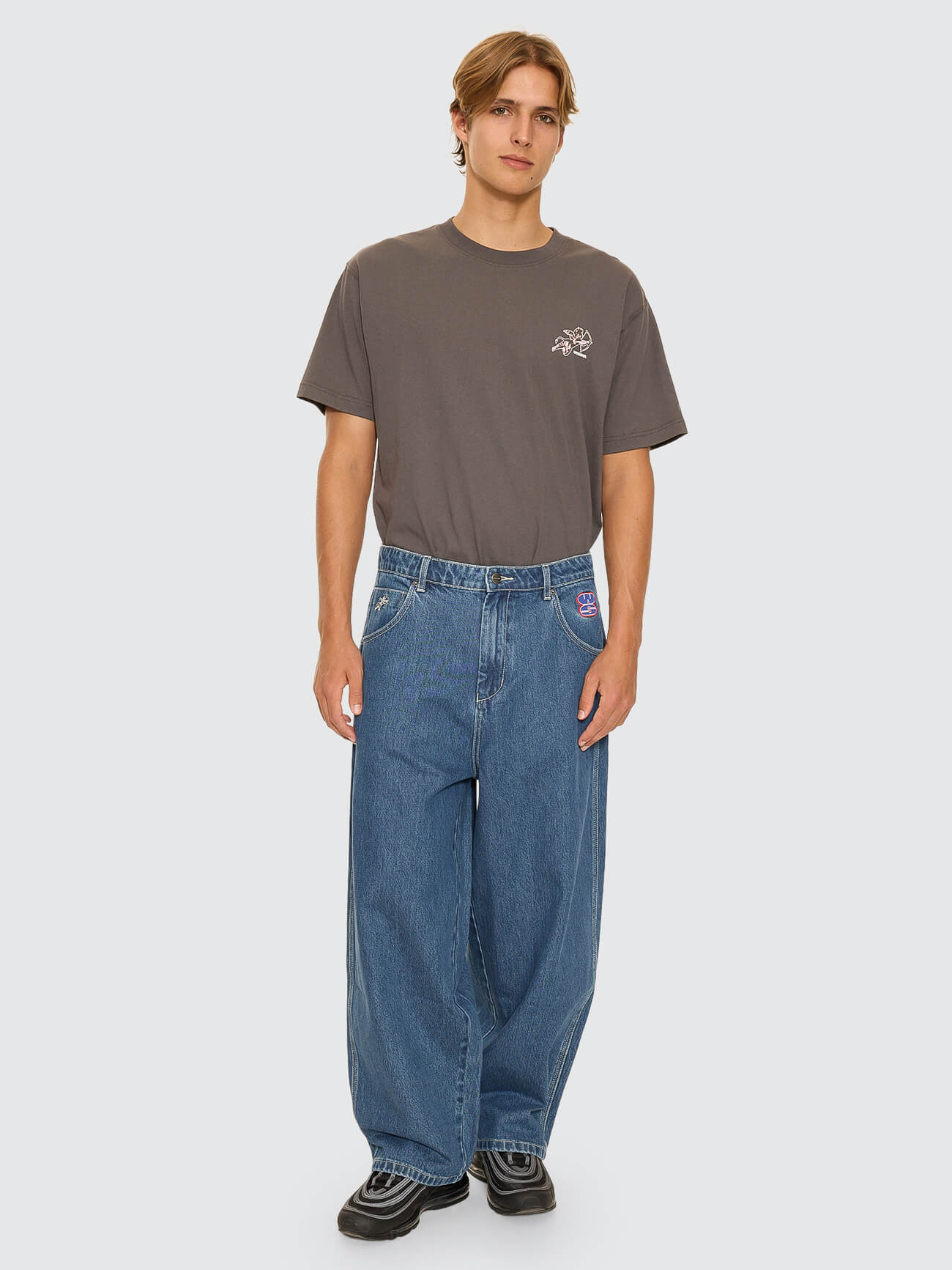 Panorama Dozer Jean - Worn Blue Rinse - Image 5