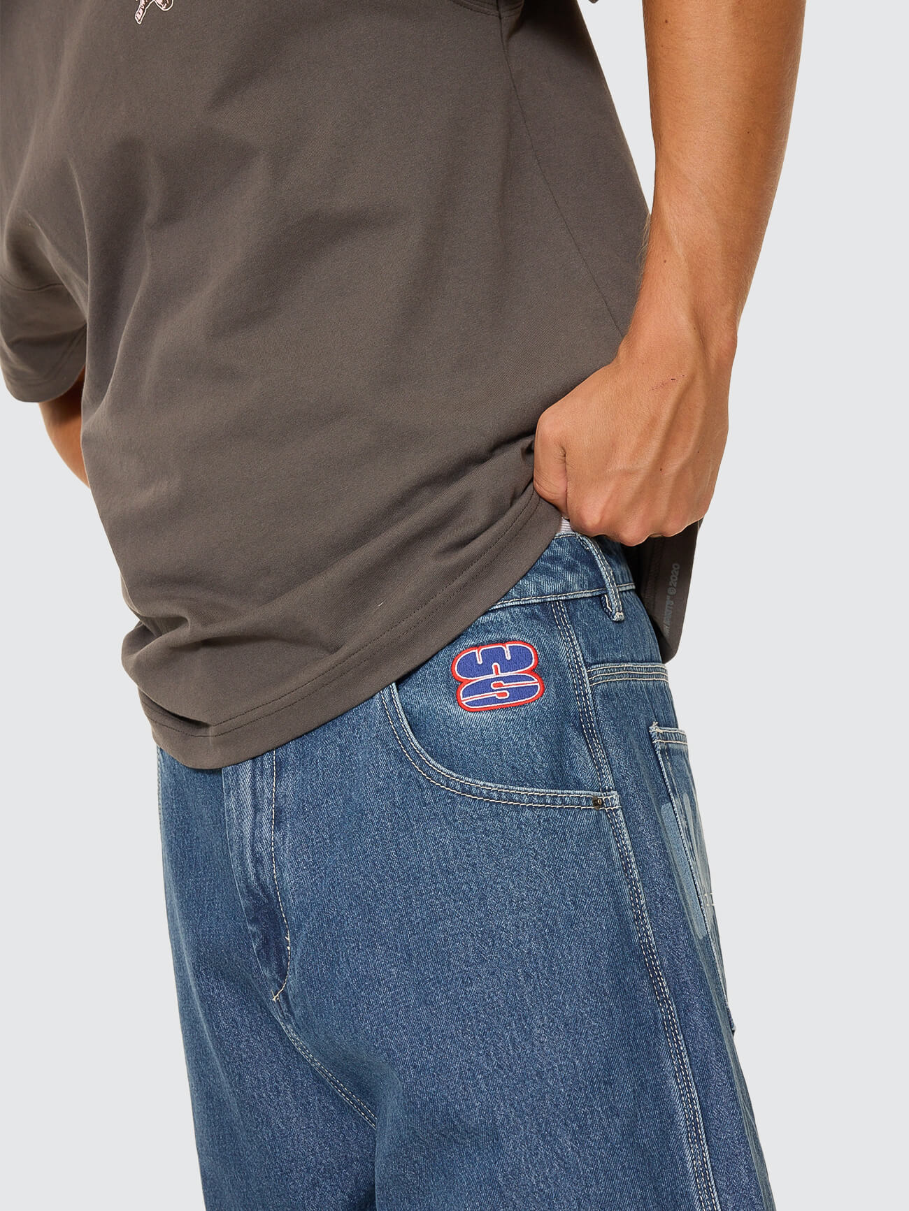 Panorama Dozer Jean - Worn Blue Rinse - Image 9