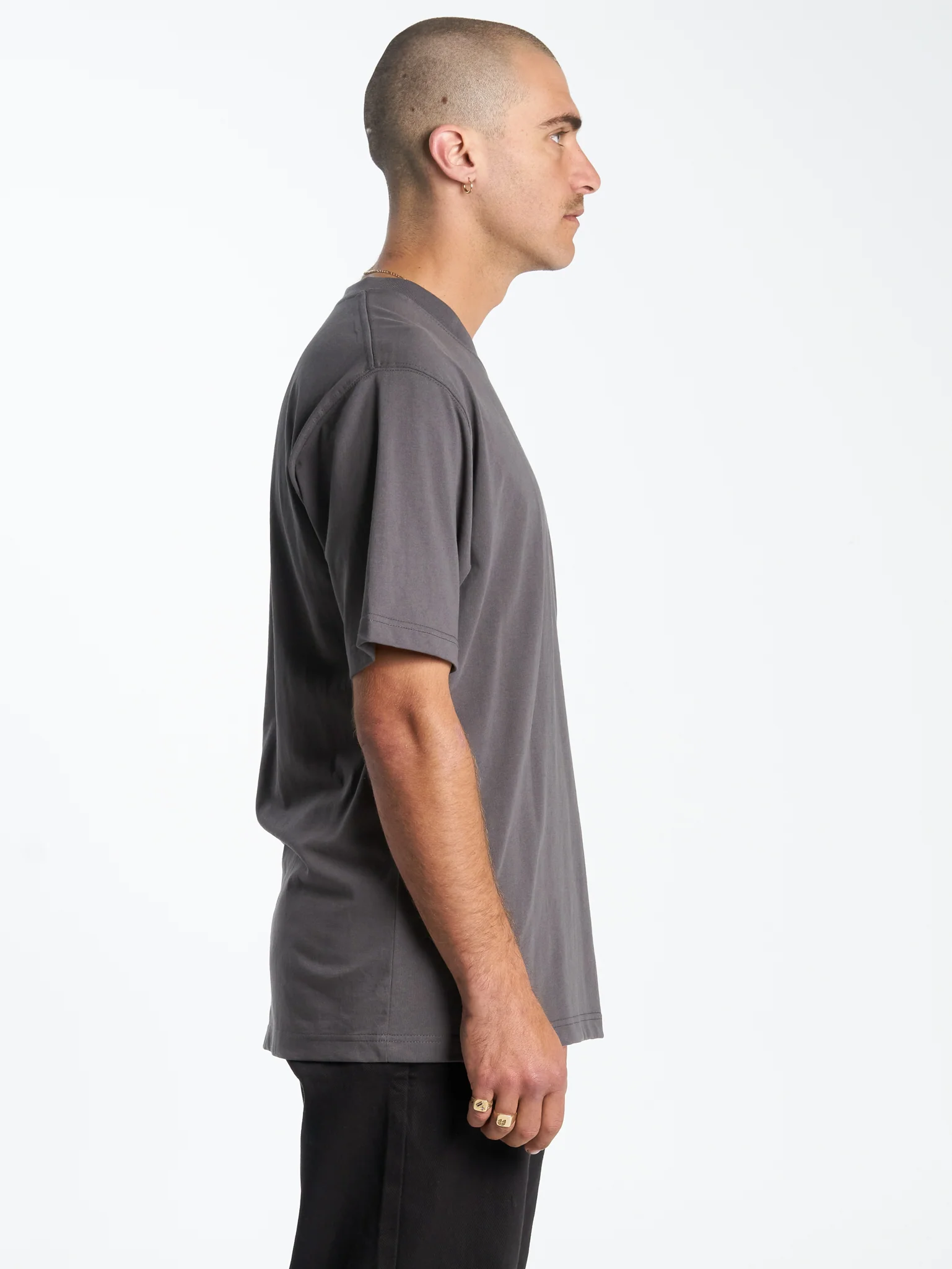 Patch Core Pocket Tee - Worn Black - Image 3