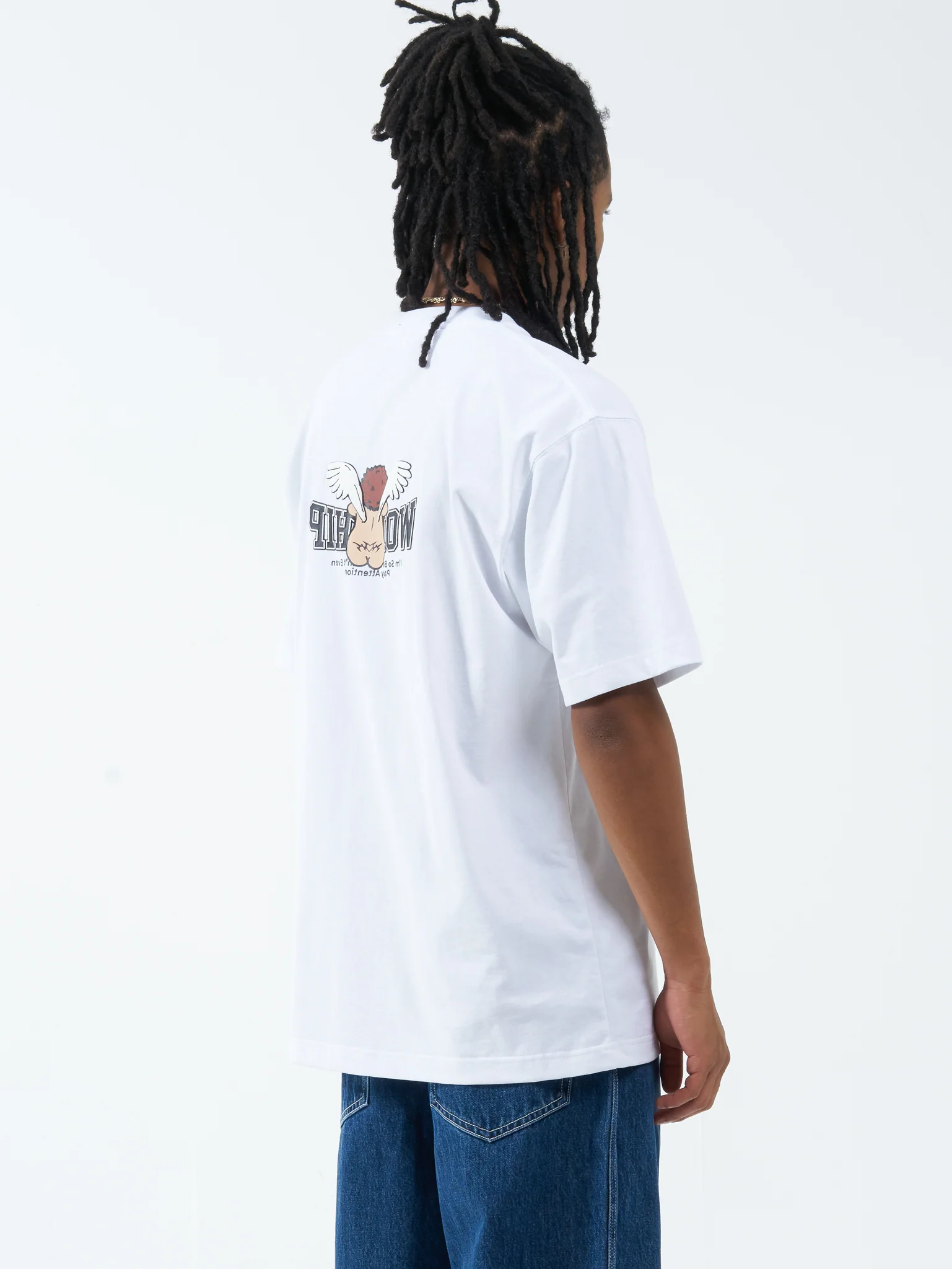 Pay Up Tee - White - Image 2