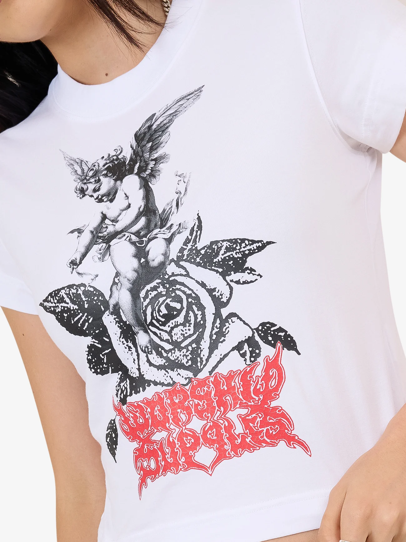 Perch Teeny Tee - White - Image 2
