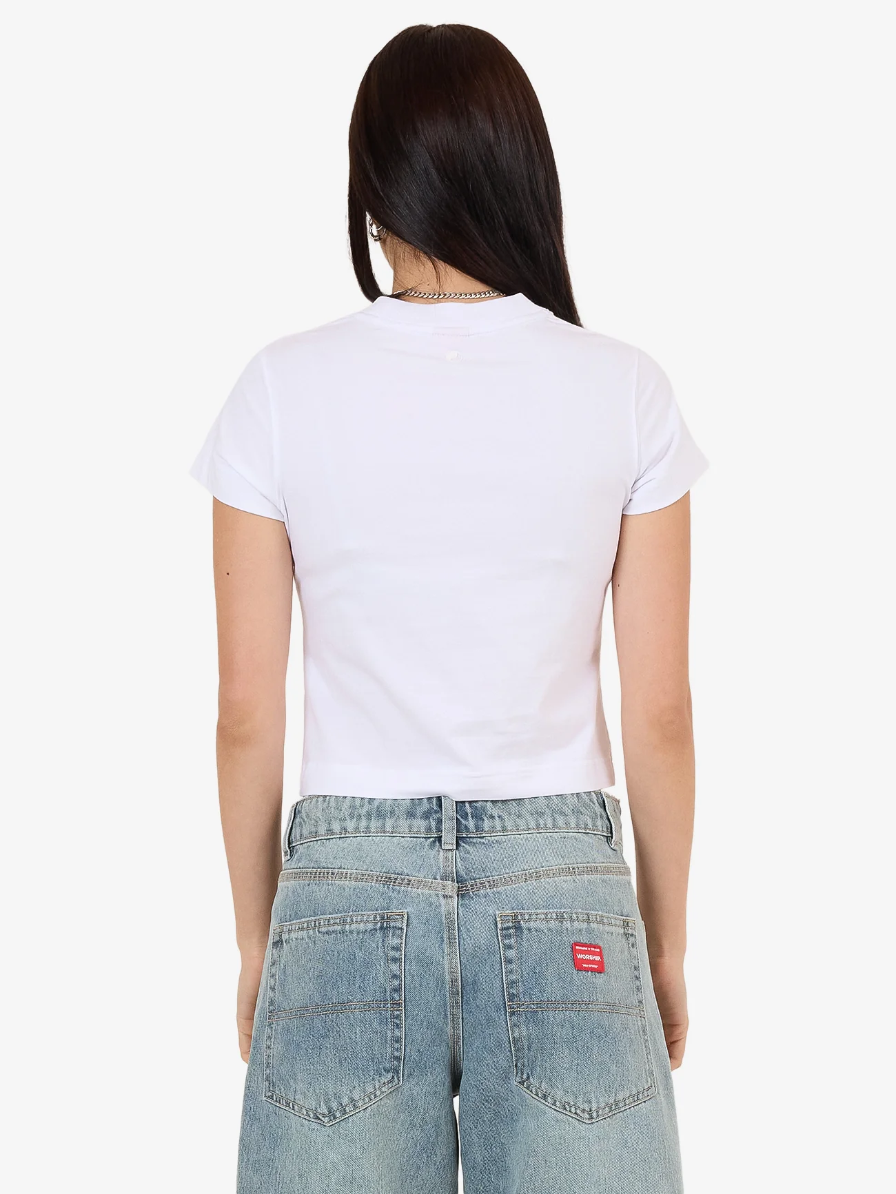 Perch Teeny Tee - White - Image 5