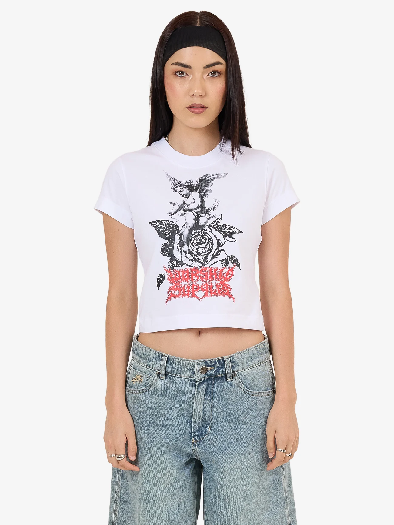 Perch Teeny Tee - White - Image 7