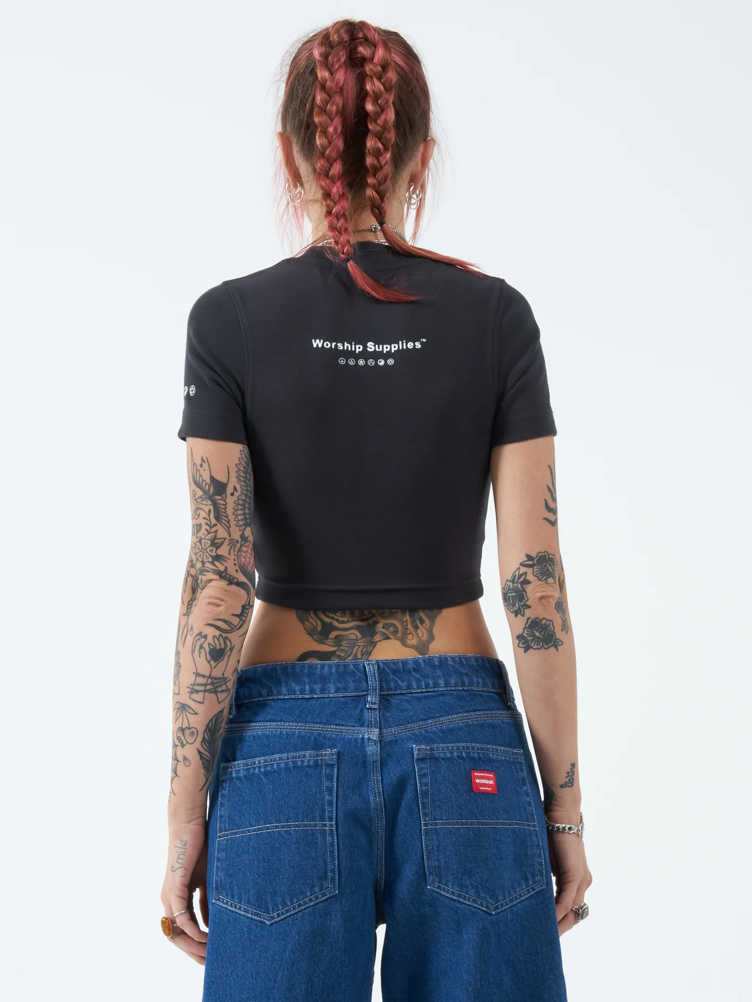 Periodic Micro Tee - Worn Black - Image 2