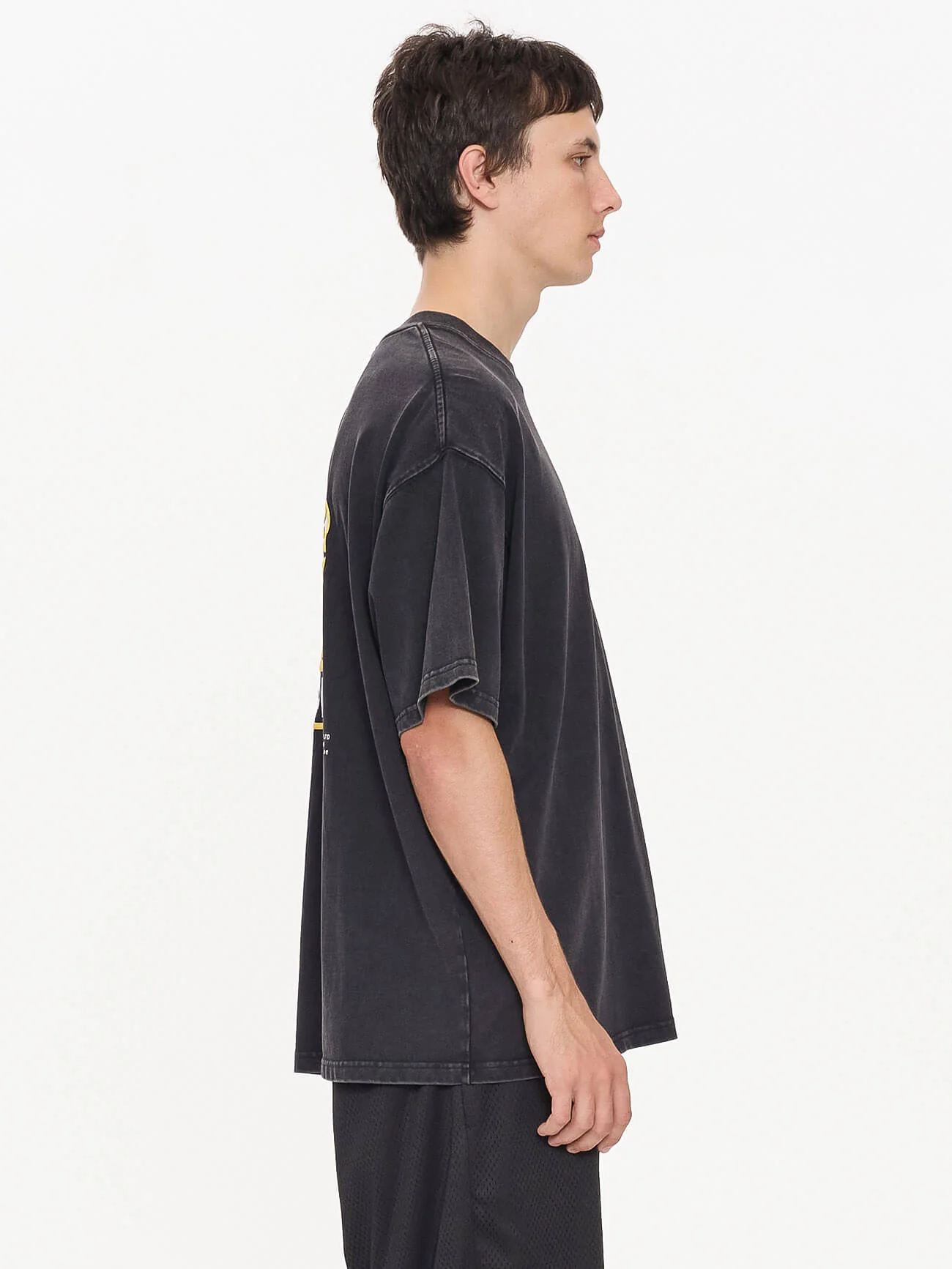 Pile Up Oversize Tee - Black - Image 7