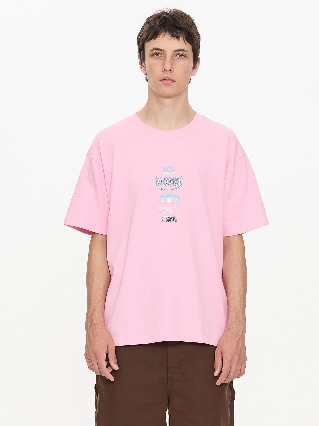 Pile Up Tee - Flamingo - Image 7
