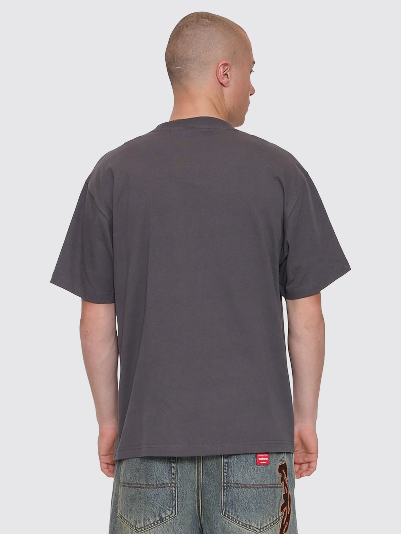 Plain Sight Tee - Worn Black - Image 3
