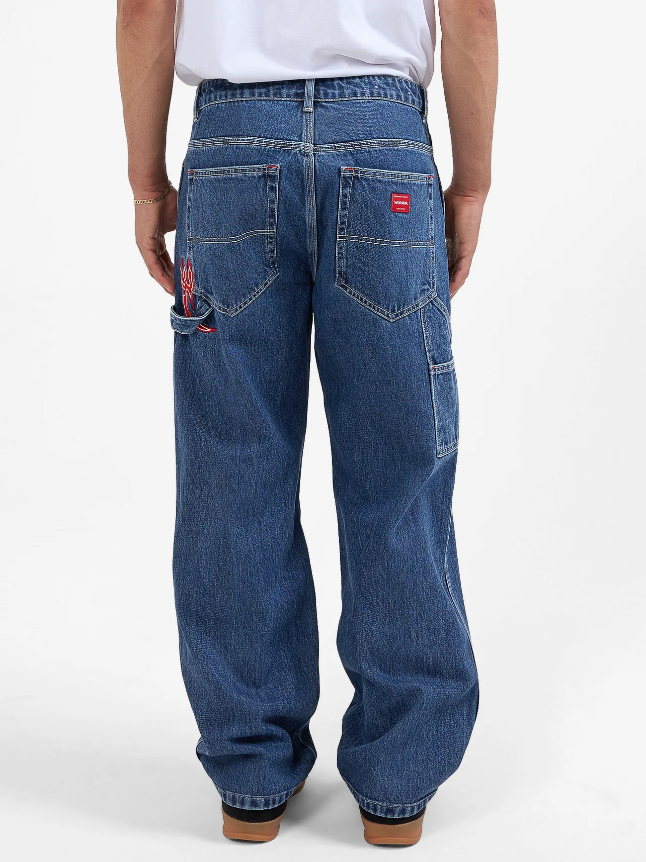 Playtime  Carpenter Jean - Worn Blue Rinse - Image 2